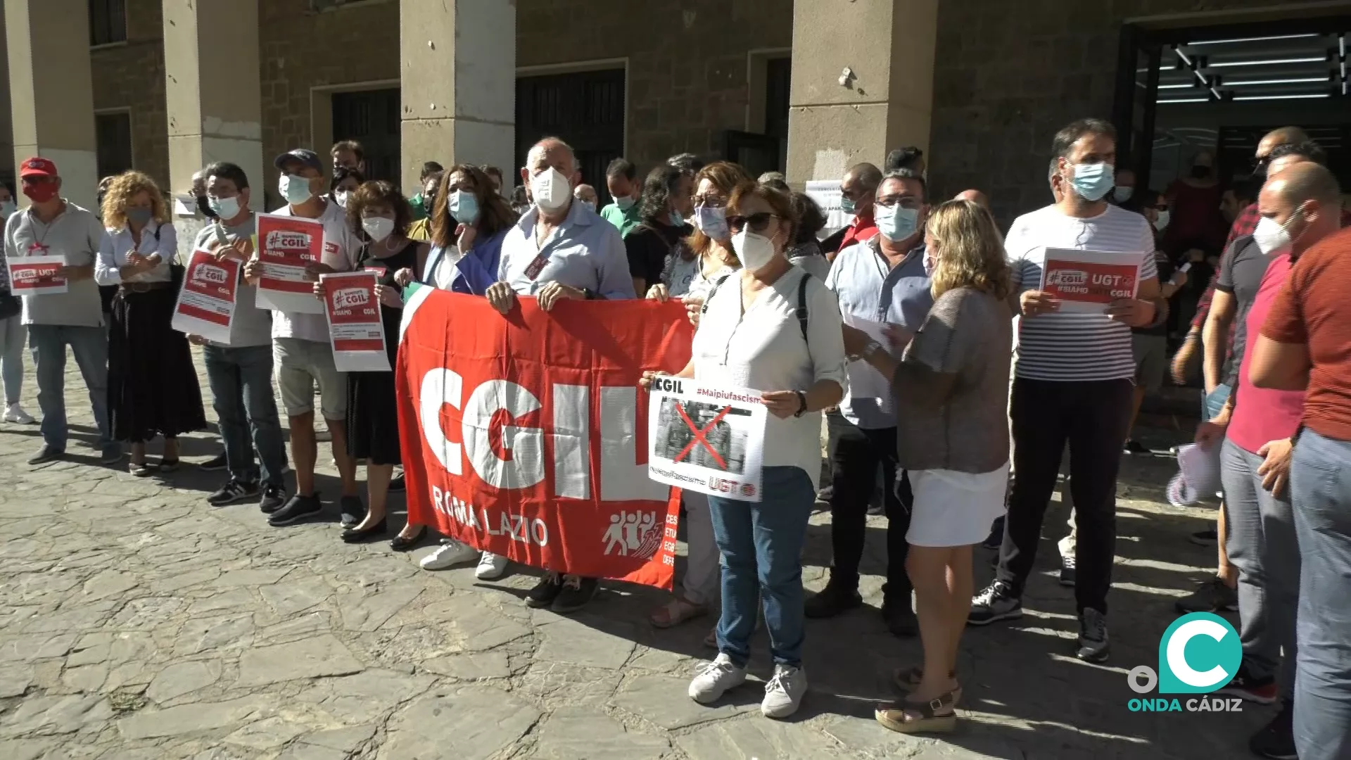 CCOO y UGT se concentrarán el 27 de octubre ante la Subdelegación del Gobierno en Cádiz
