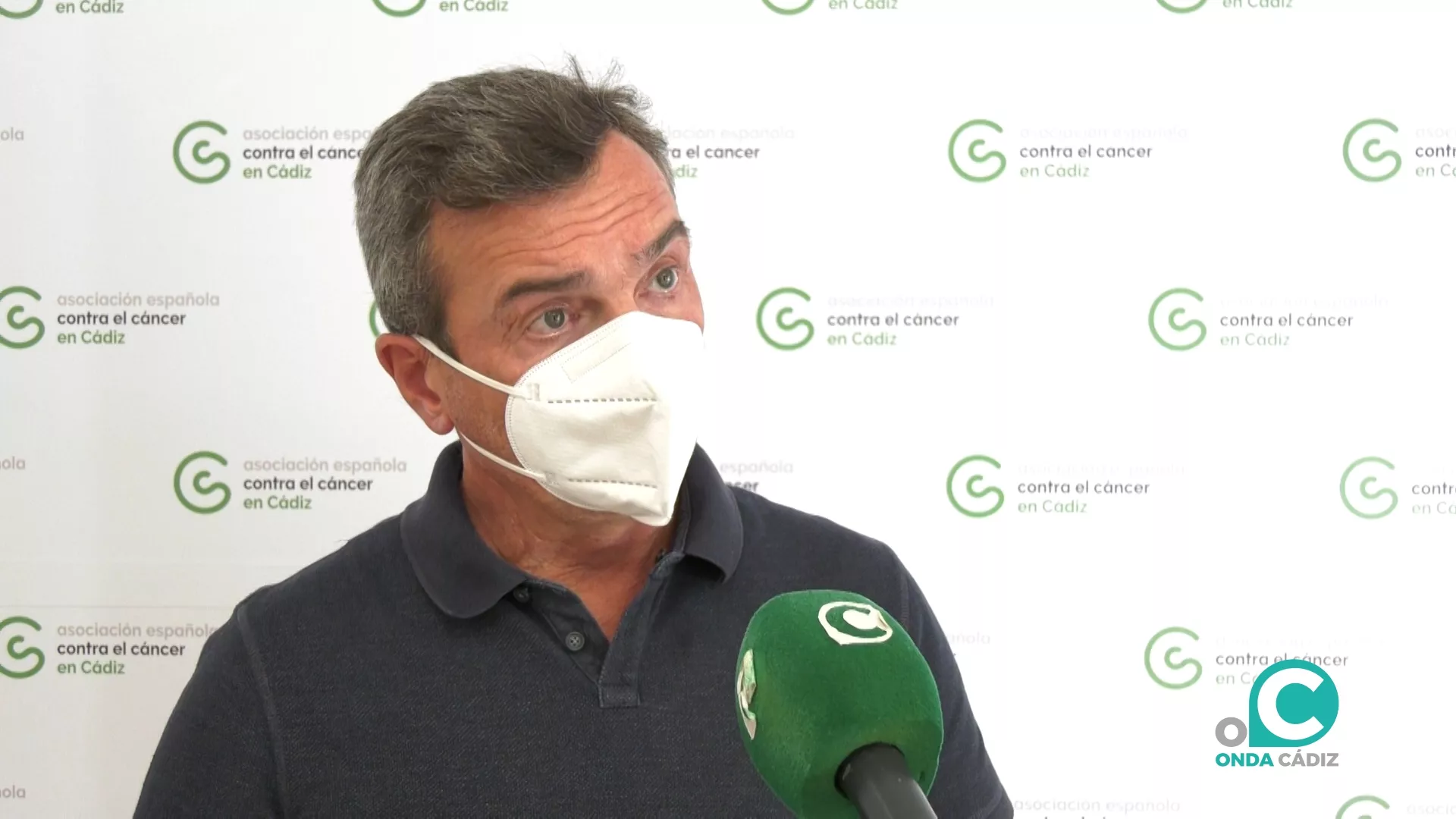 Eduardo González Mazo, presidente de la delegación territorial de la Asociación Española Contra el Cáncer 