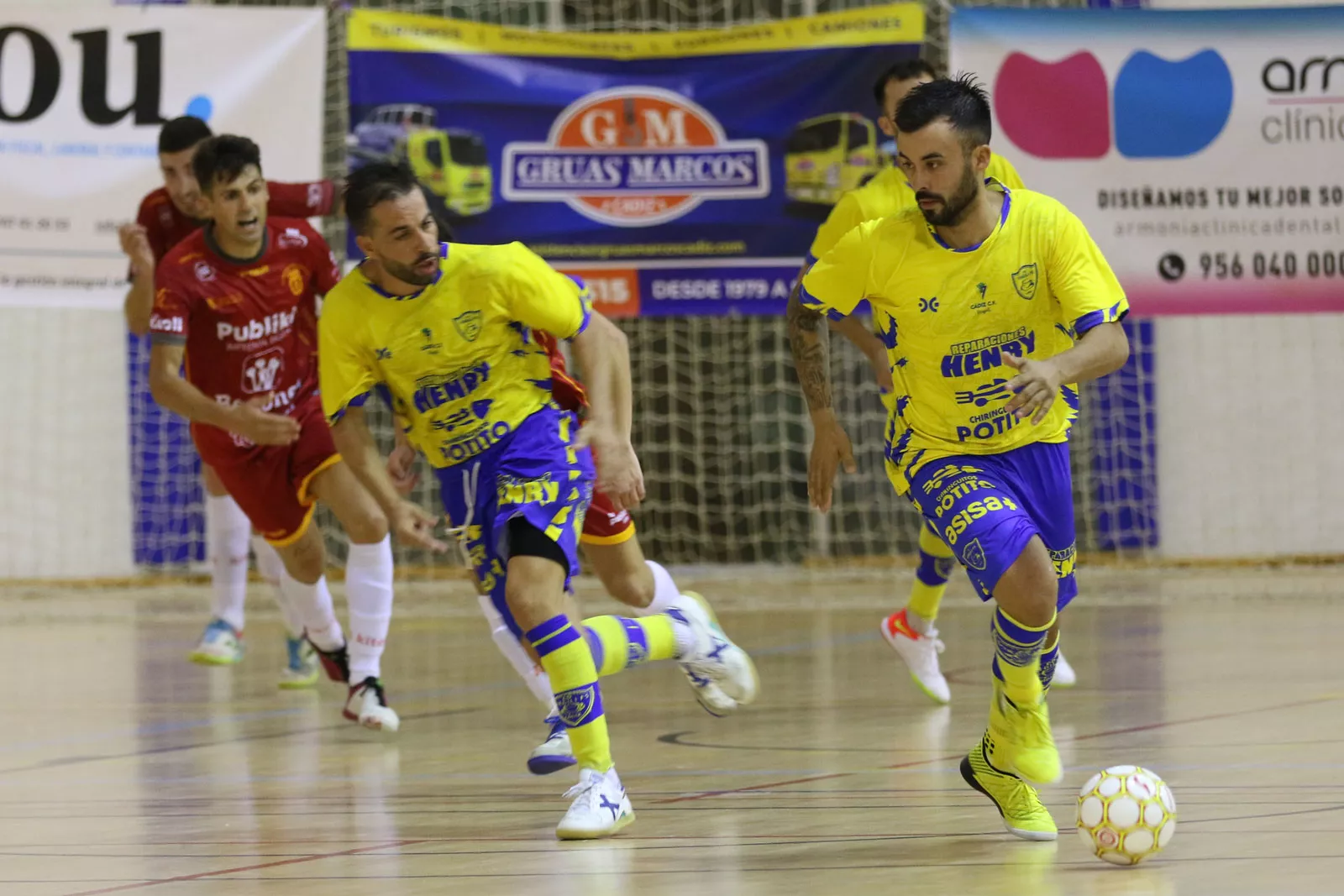 Sigue en directo el partido que enfrentará al Cádiz CF Virgili con ElPozo de Murcia