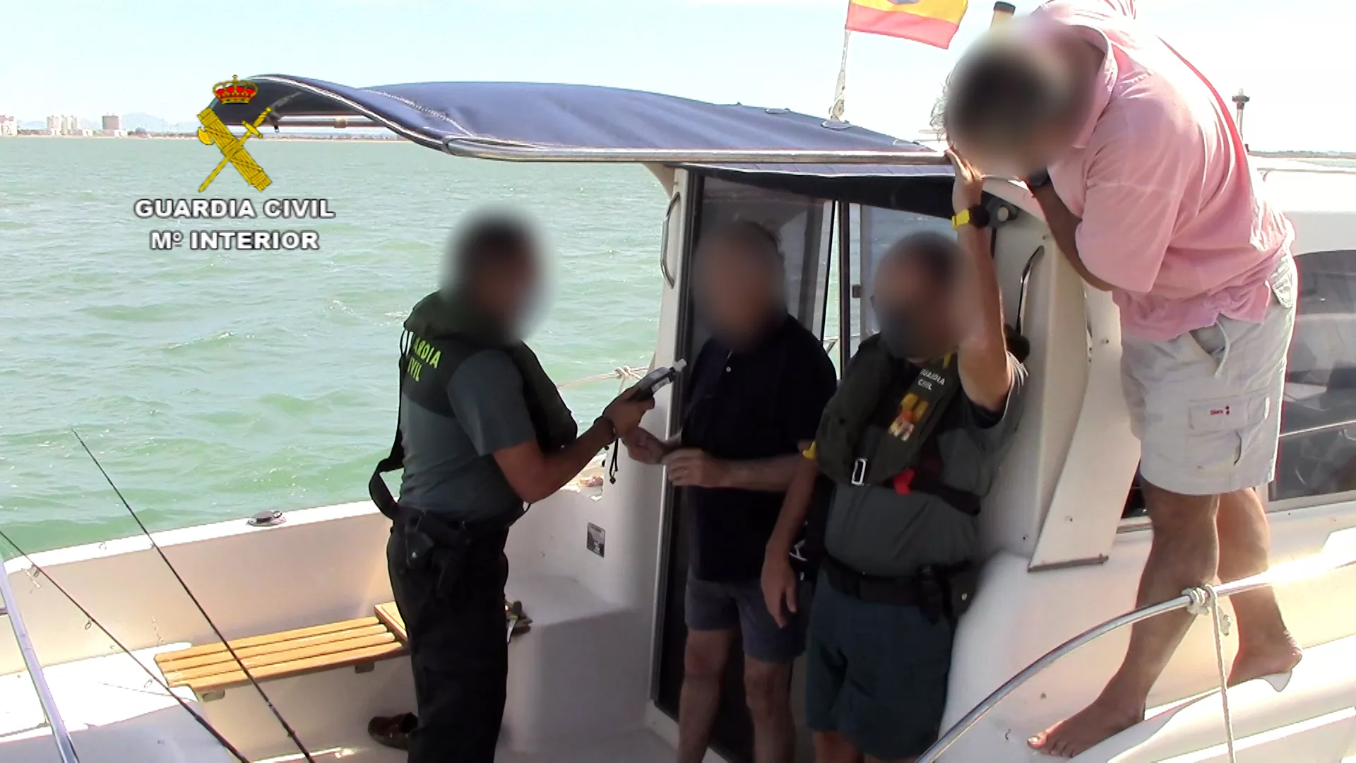 La Guardia Civil está intensificando la vigilancia en embarcaciones con controles de alcoholemia