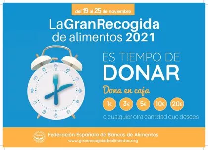 Banco de Alimentos vuelve a apostar por esta campaña solidaria