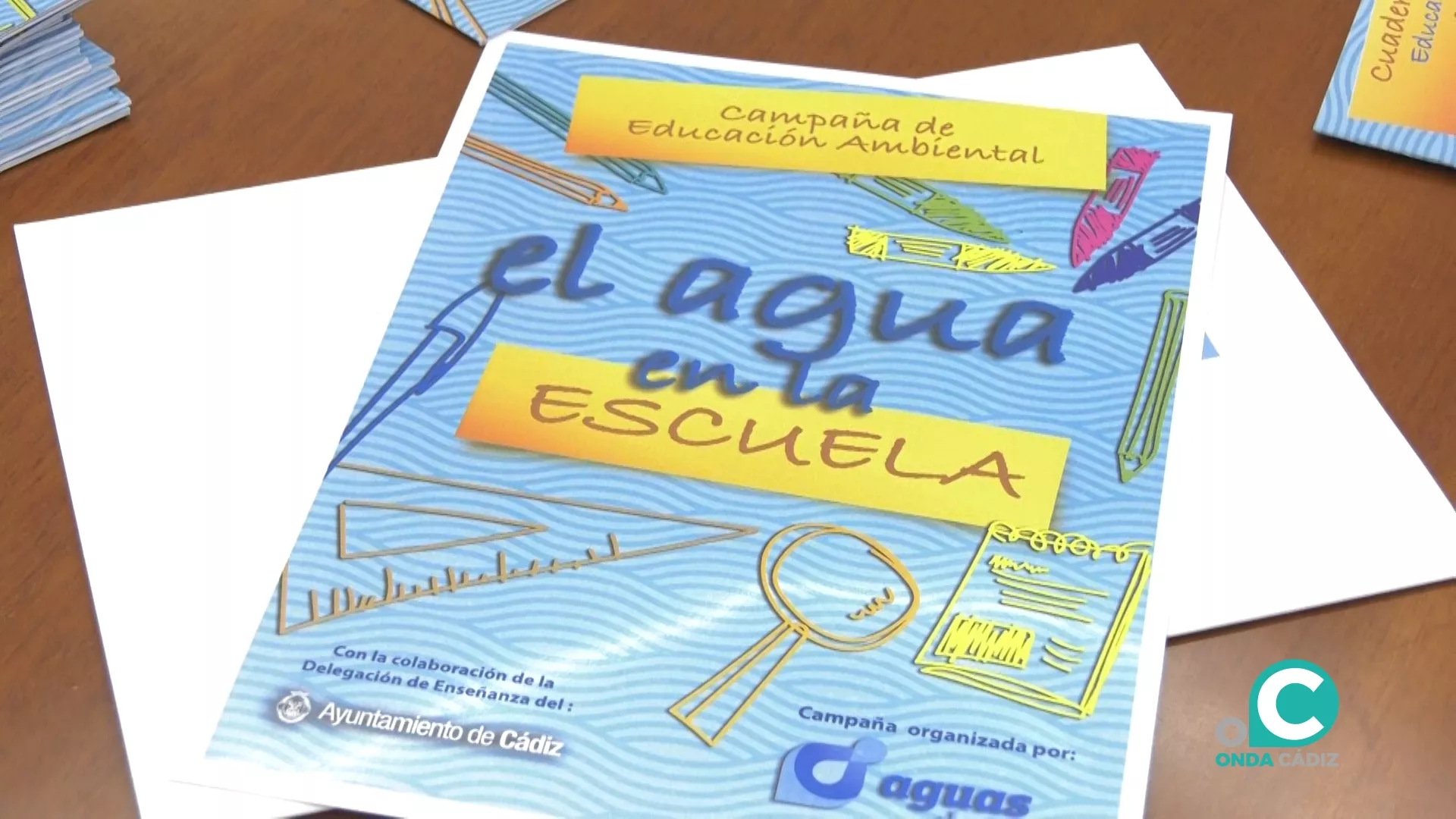 La campaña de Aguas de Cádiz llegará a 6.000 escolares de la capital La campaña de Aguas de Cádiz llegará a 6.000 escolares de la capital