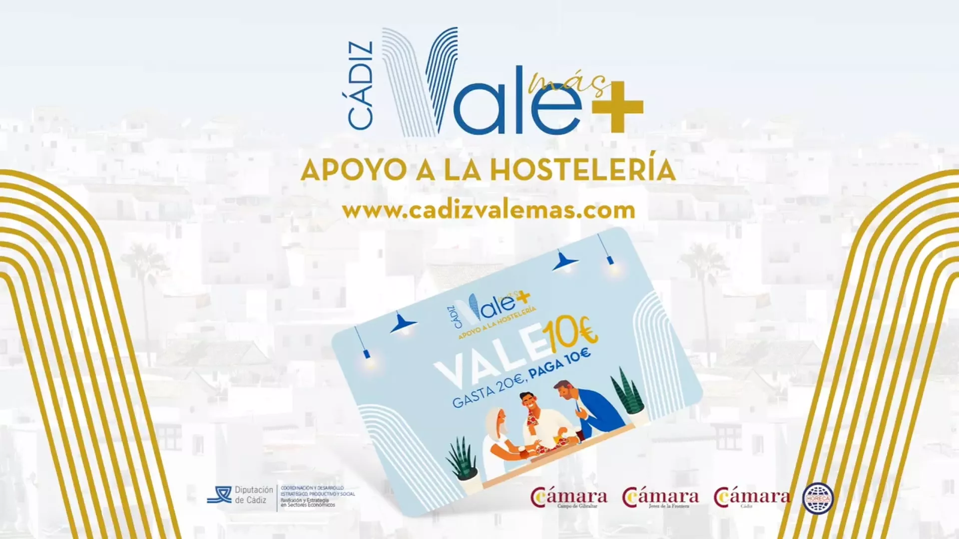 La campaña de Diputación 'Cádiz Vale Más' logra ventas de más de 3,2 millones para la hostelería de la provincia 