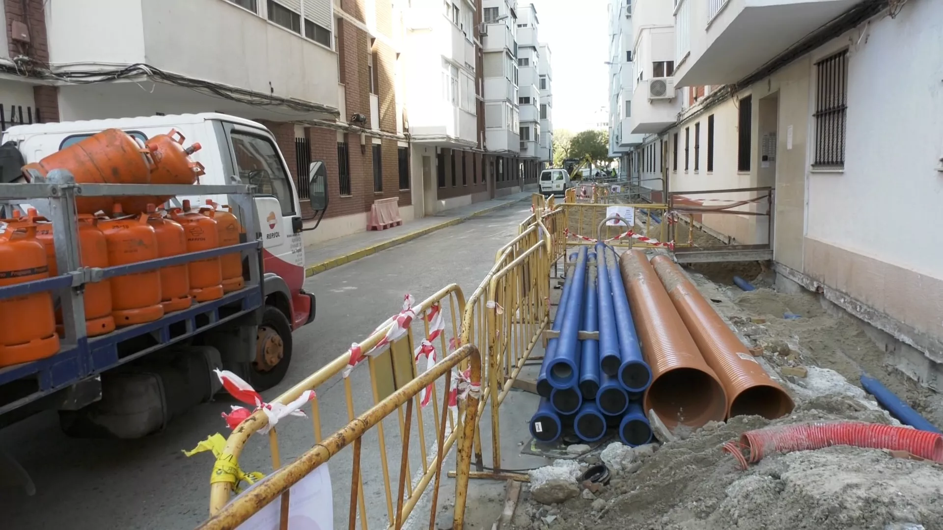 Aguas de Cádiz realiza obras de urgencia en Loreto