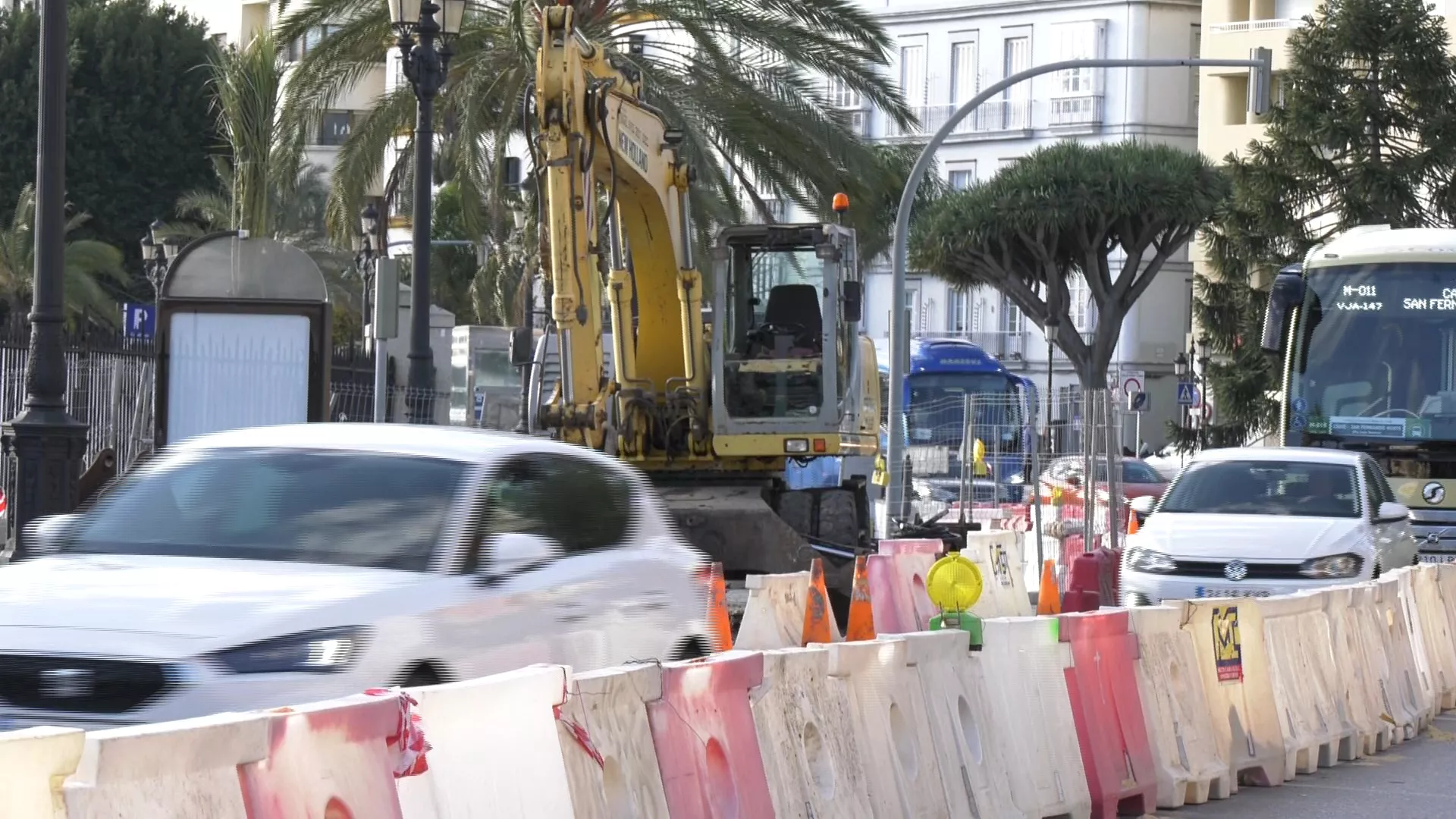 Comienzan las obras en la avenida del Puerto