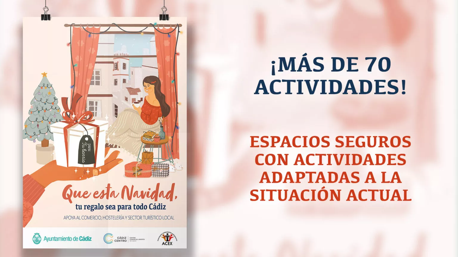 Cartel de la programación de Navidad Cartel de la programación de Navidad