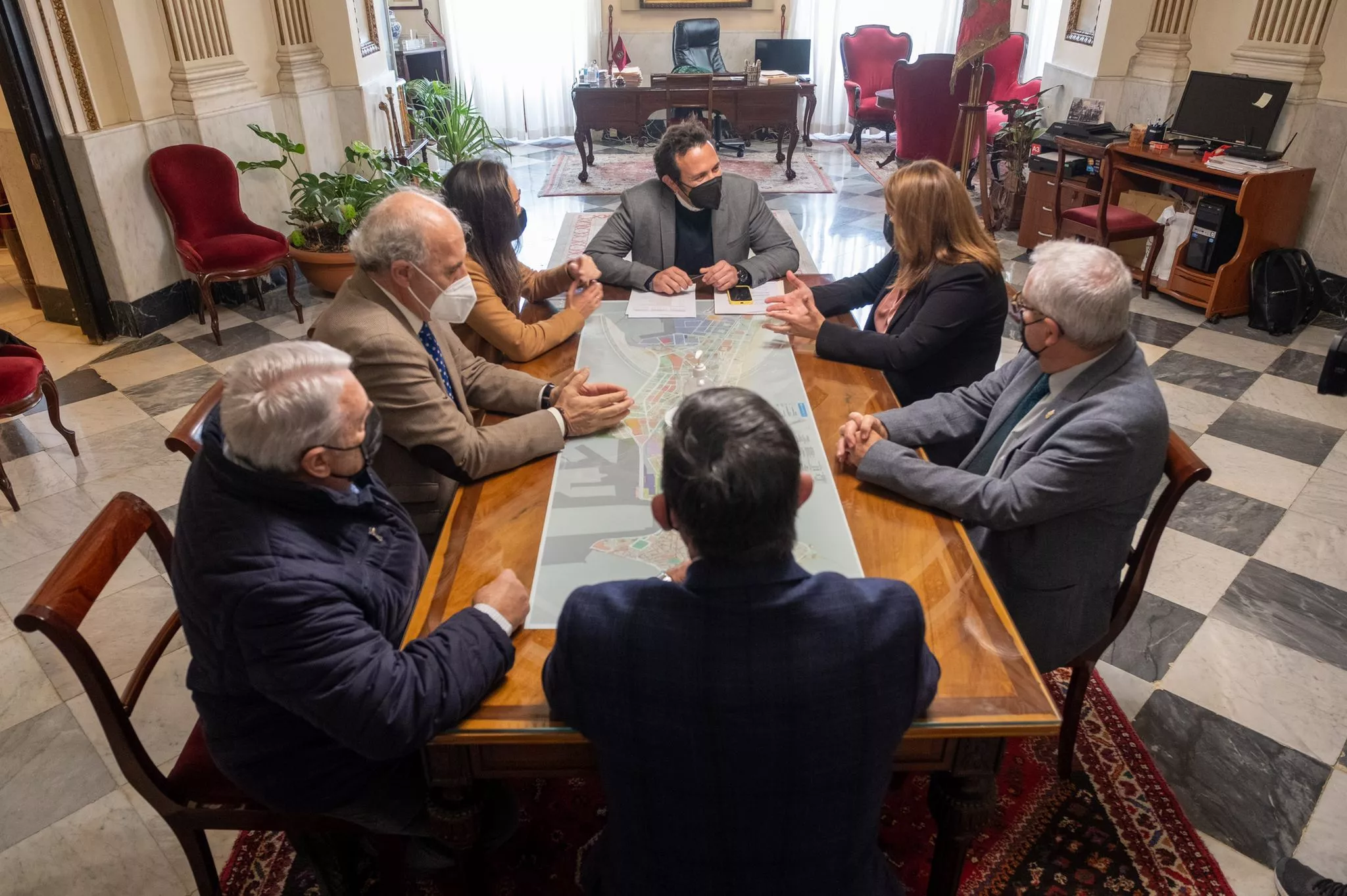 También asistieron una representación del Consejo de Hermandades