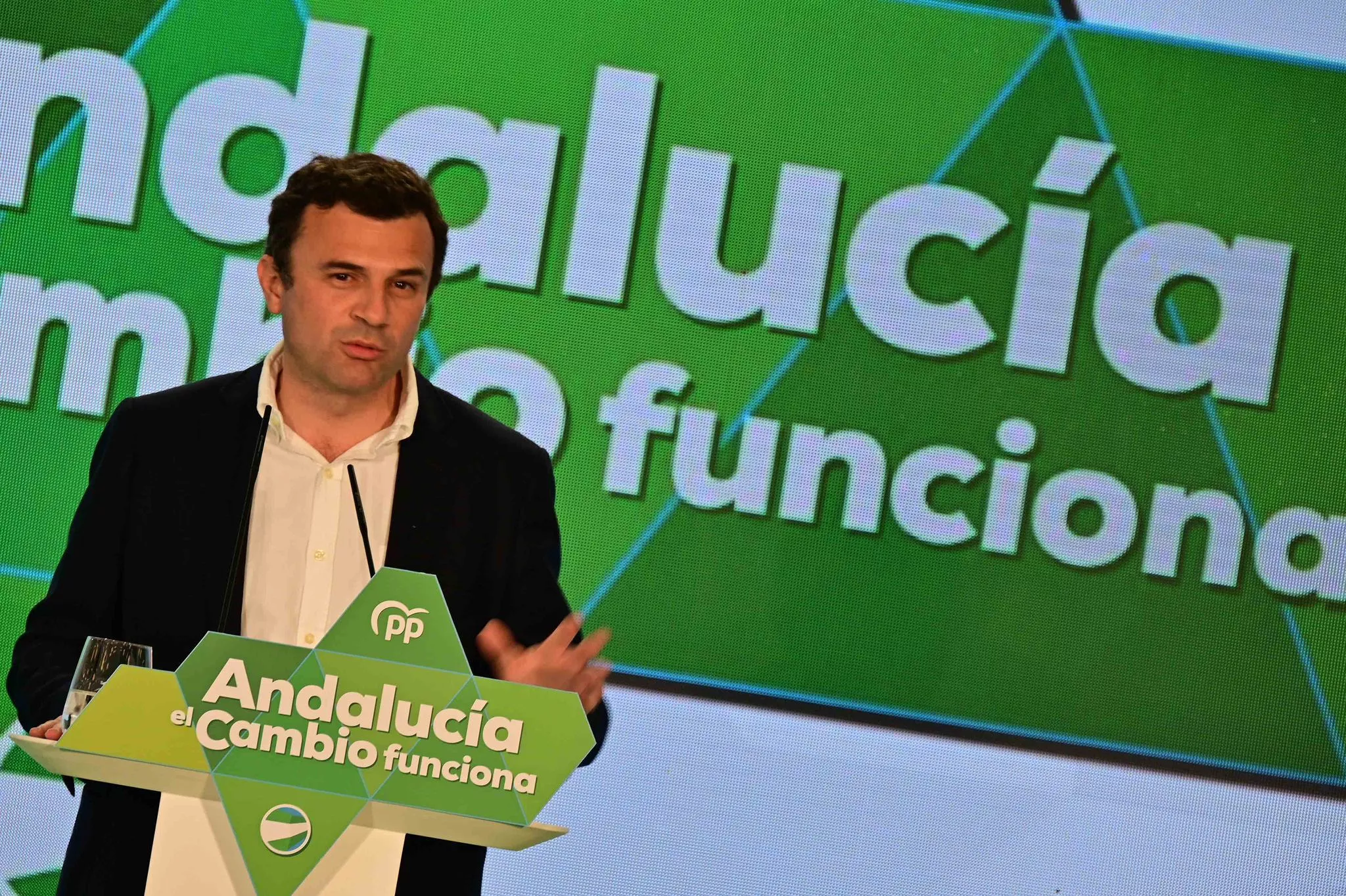 Bruno García (PP) afirma que "el cambio" funciona en la provincia con un presidente de la Junta "volcado".