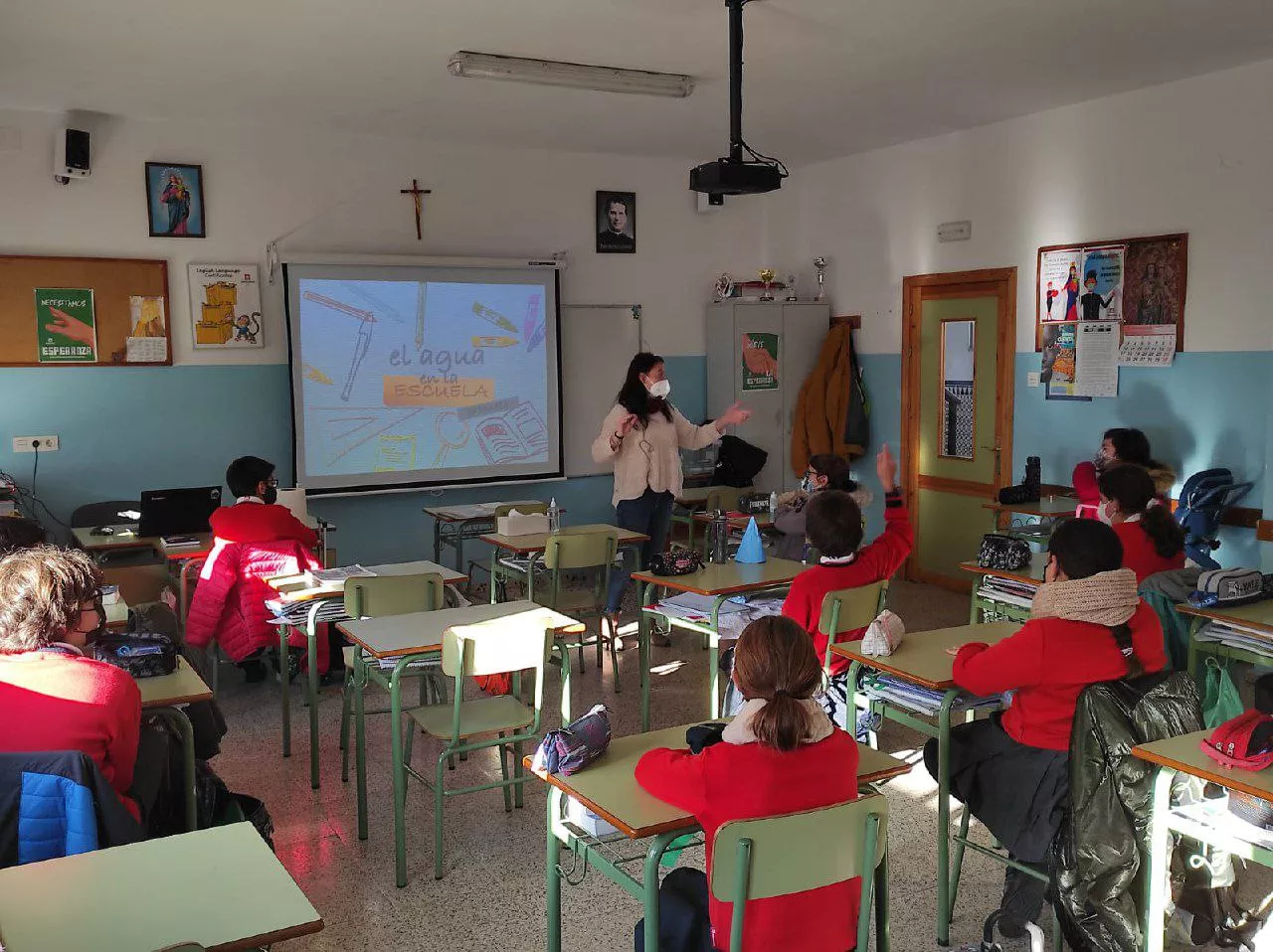 En la actividad participan todos los centros educativos de la ciudad