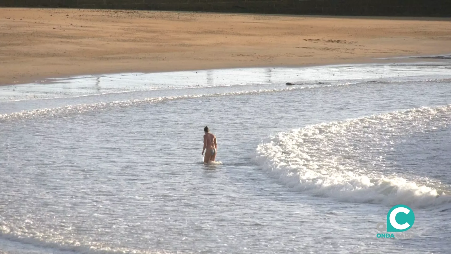 Una de las playas de Cádiz