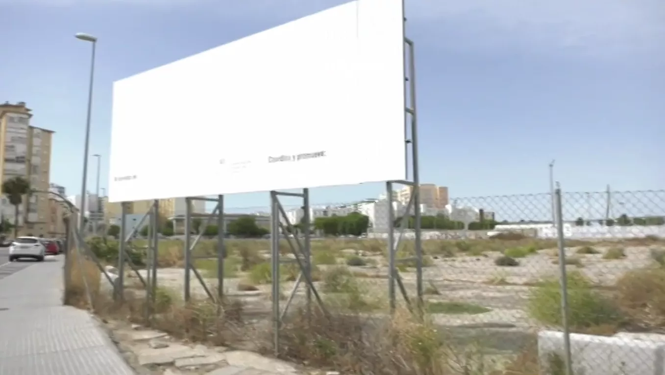 Imagen del solar donde se proyecta construir el nuevo hospital de Cádiz