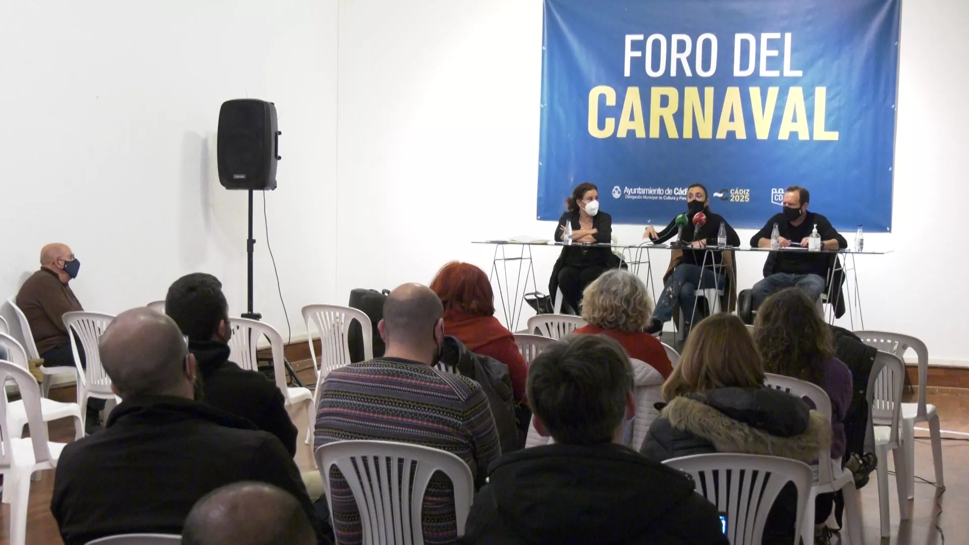 Foro de callejeras celebrado en el Baluarte de la Candelaria 