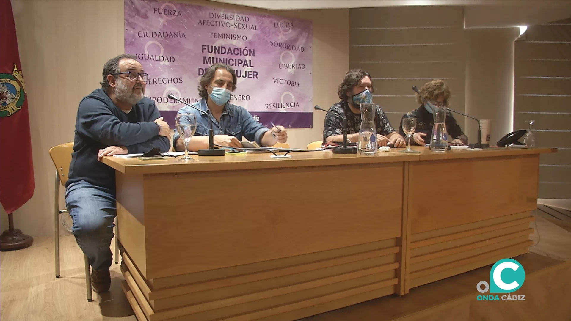 La mesa redonda se ha llevado a cabo en el salón de actos de la Fundación Municipal de la mujer