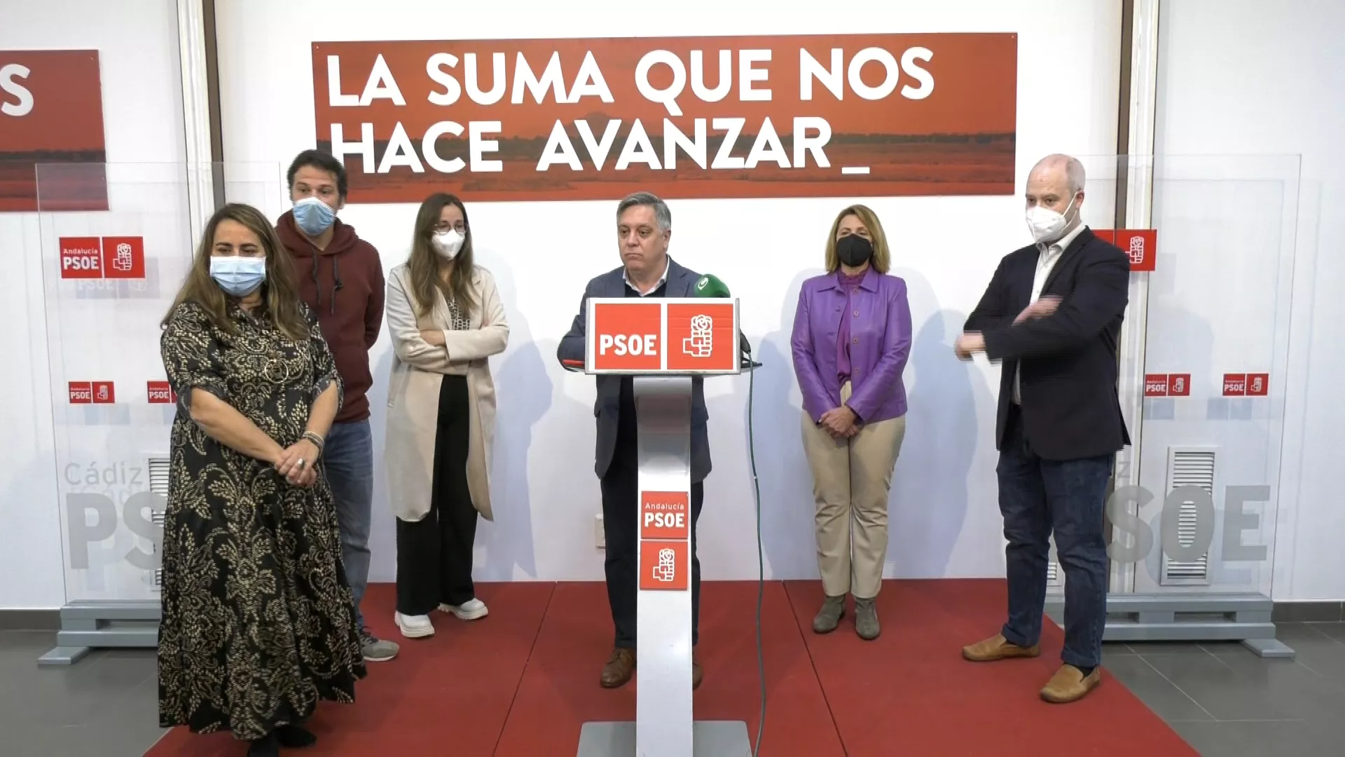 El PSOE presenta a los nuevos concejales que se incorporan en el Ayuntamiento