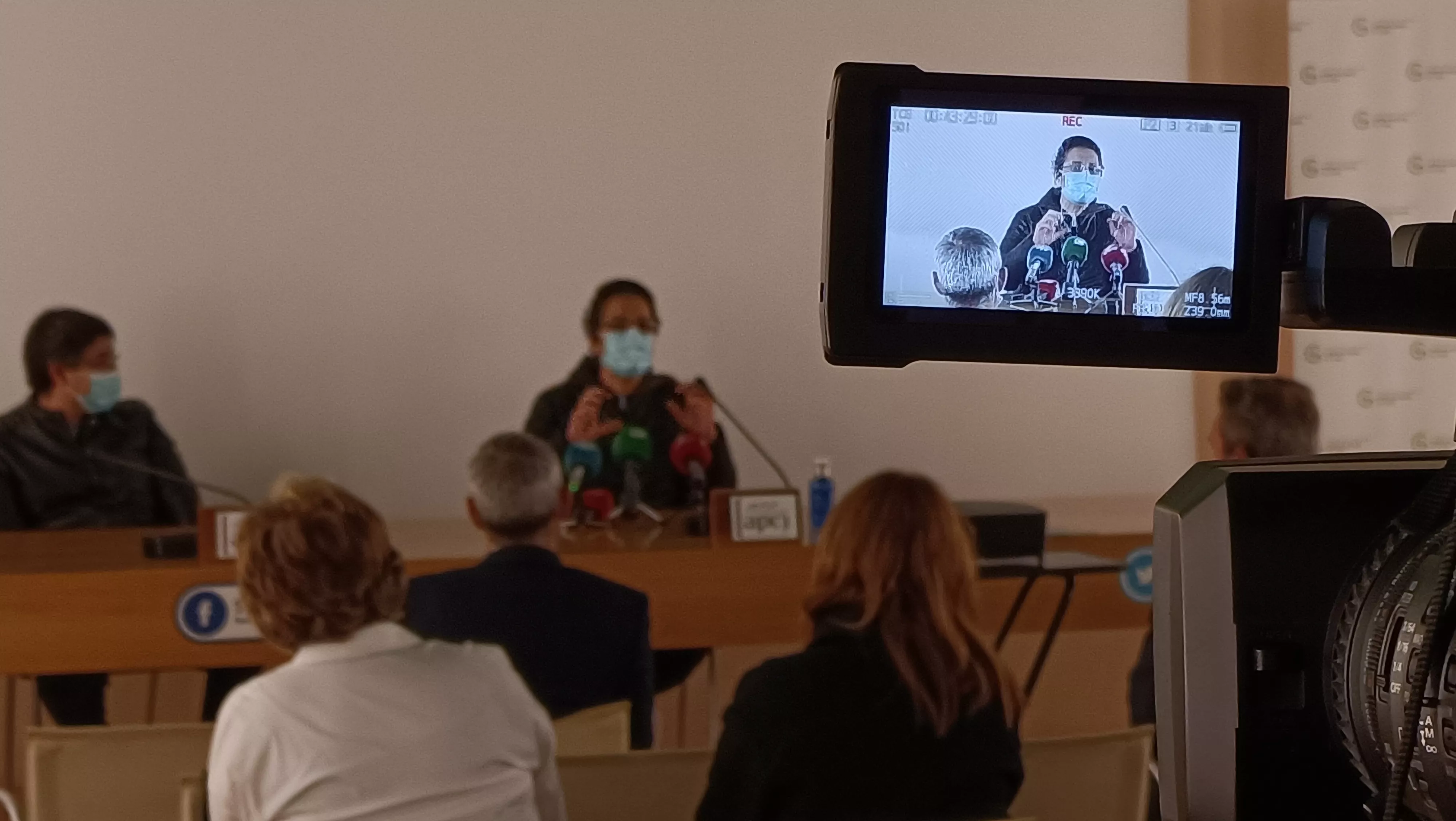 Francisca, una de las pacientes.