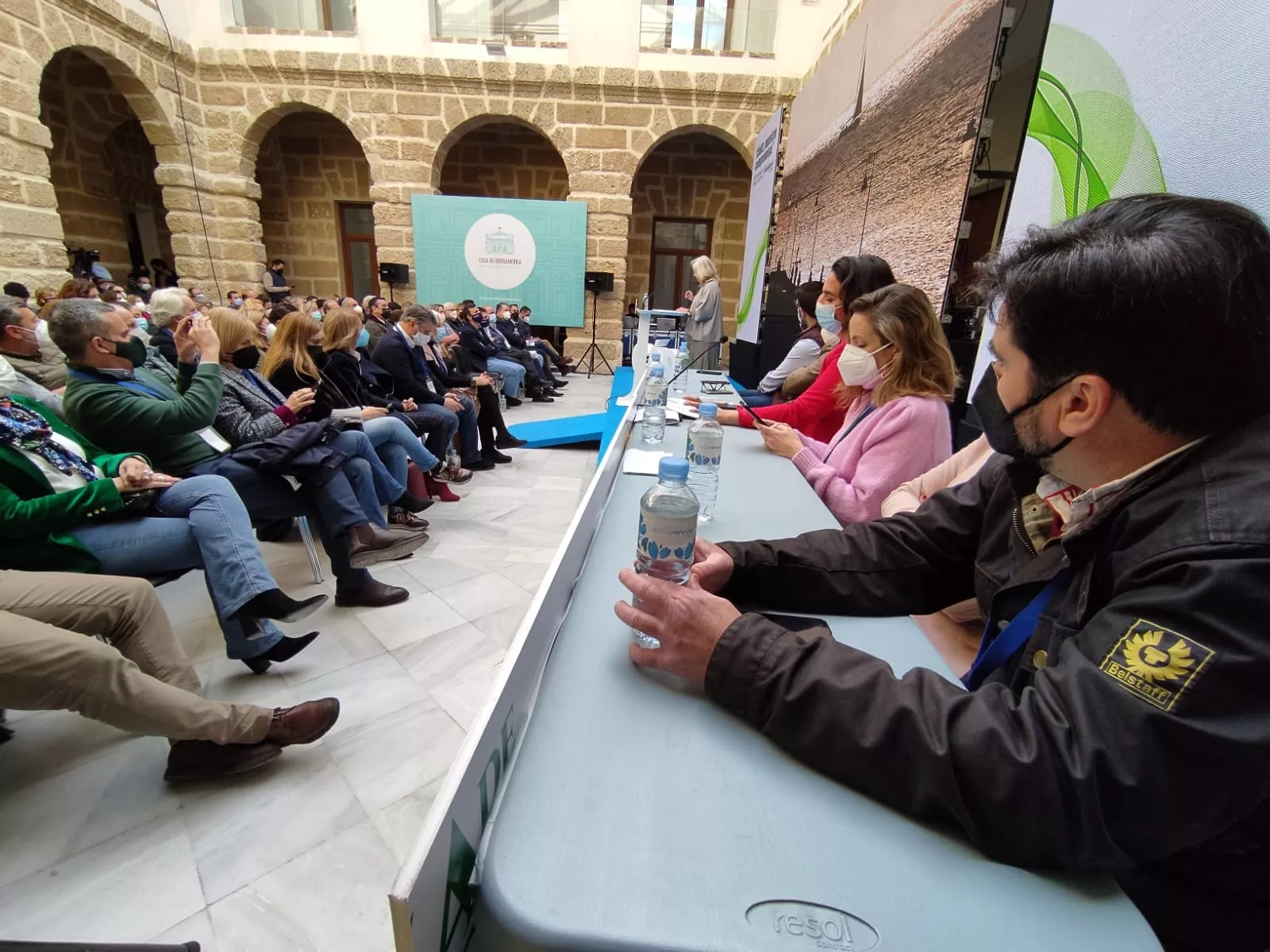 Mercedes Colombo ha sido reelegida presidenta de los populares gaditanos