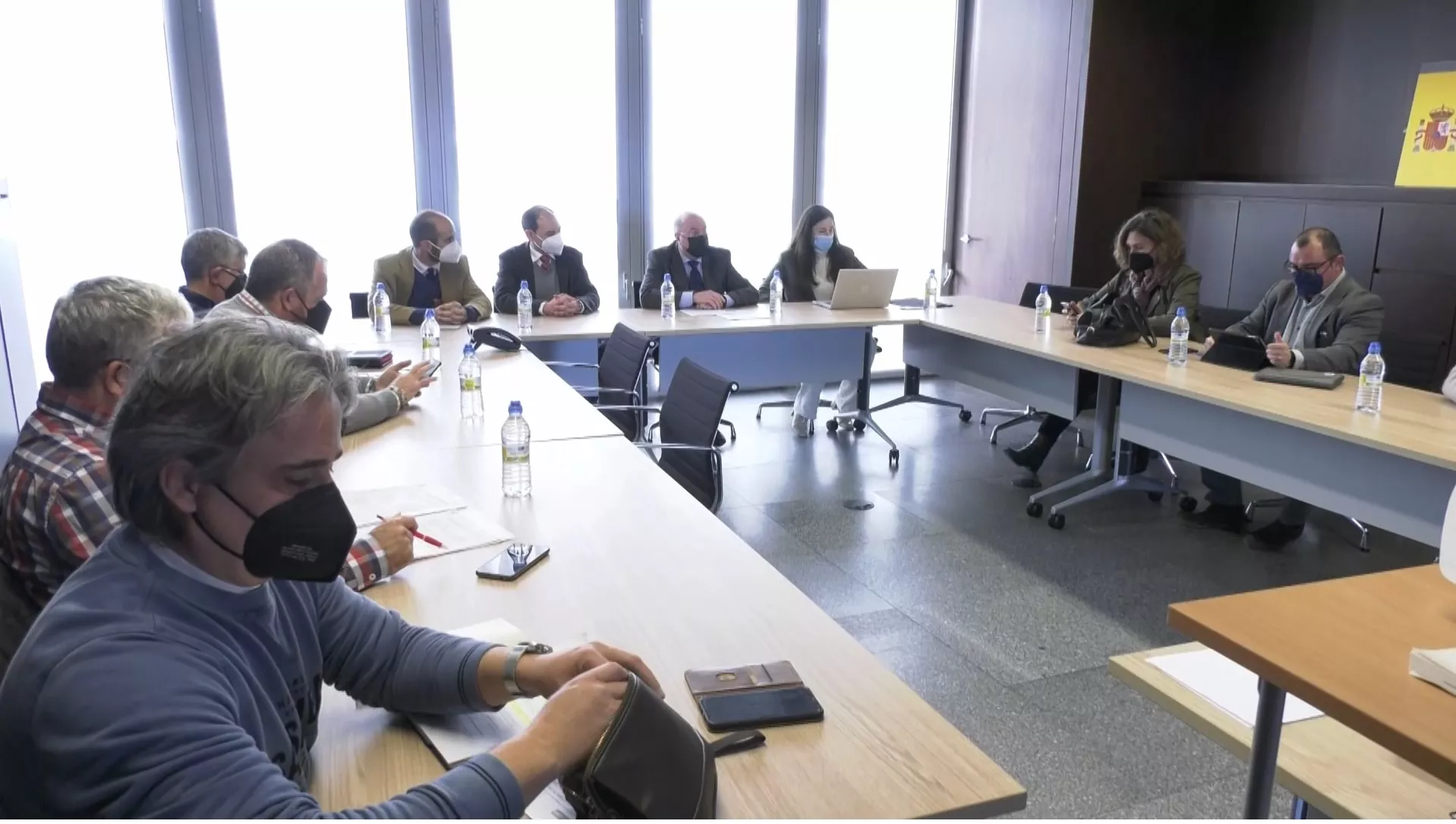 La reunión de patronal y sindicatos del Metal se ha celebrado en la sede provincial de a Tesorería de la Seguridad Social