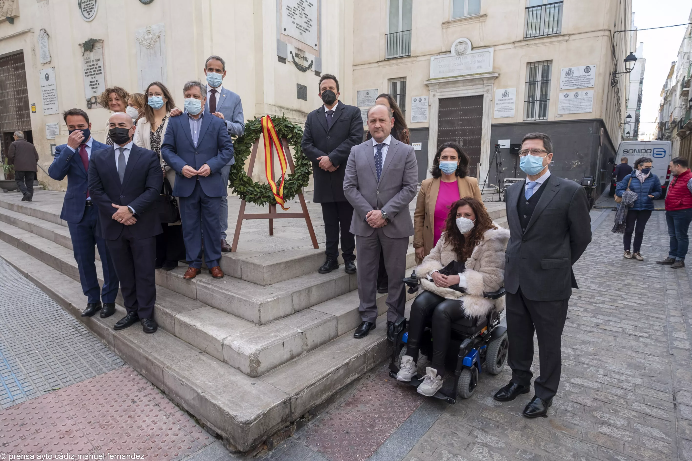 El Ayuntamiento recuerda el 210 aniversario de la Constitución del Doce.