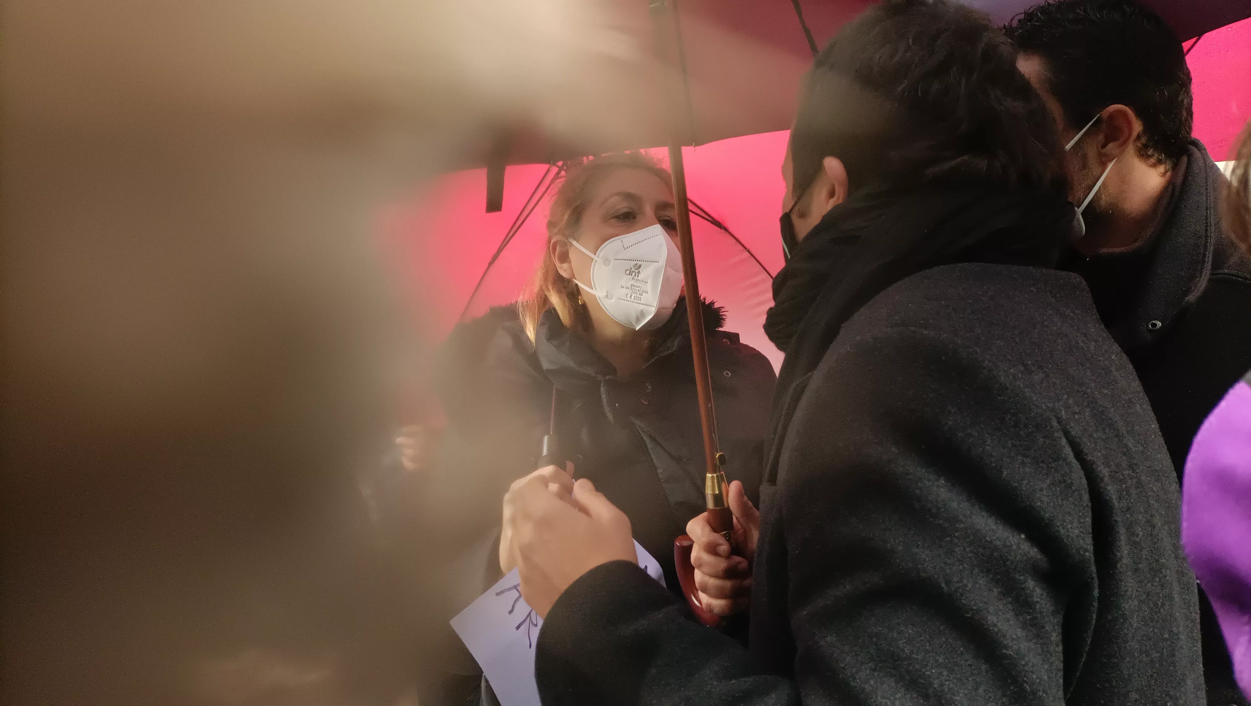 Los vecinos de Marianista Cubillo. Los vecinos de Marianista Cubillo.