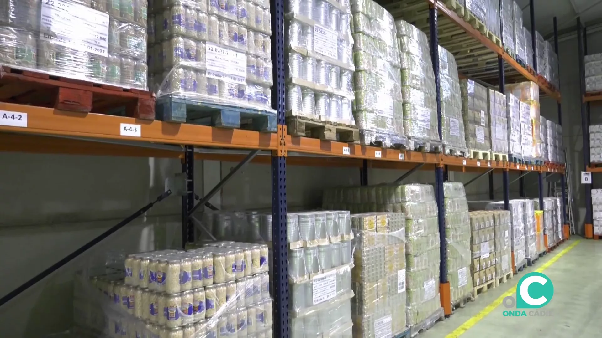 Nave del Banco de Alimentos en Puerto Real. Nave del Banco de Alimentos en Puerto Real.