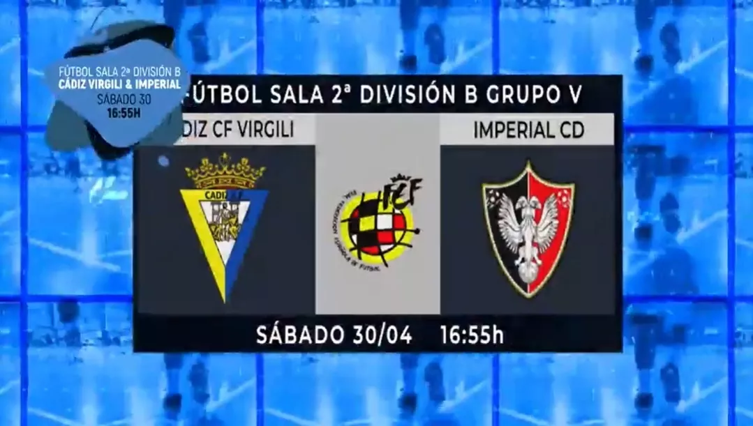 Sigue en directo el partido del Cádiz CF Virgili con el Imperial.