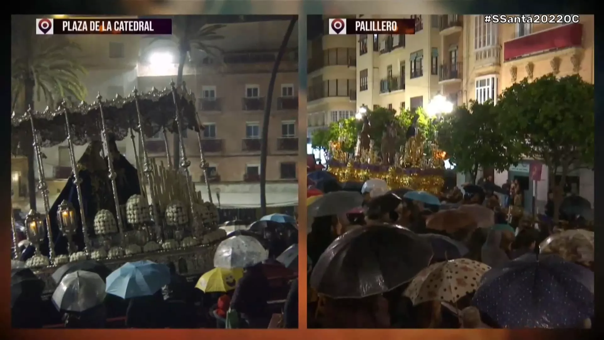 Emisión multipuntos de Onda Cádiz durante la Semana Santa 