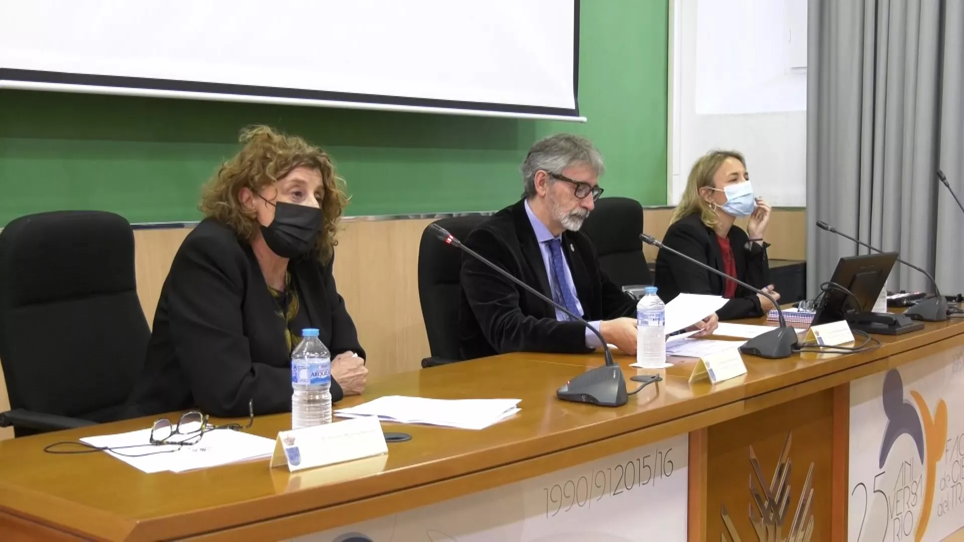 La decana de la Facultad de Ciencias del Trabajo y el rector de la UCA ha presidido el inicio de las jornadas