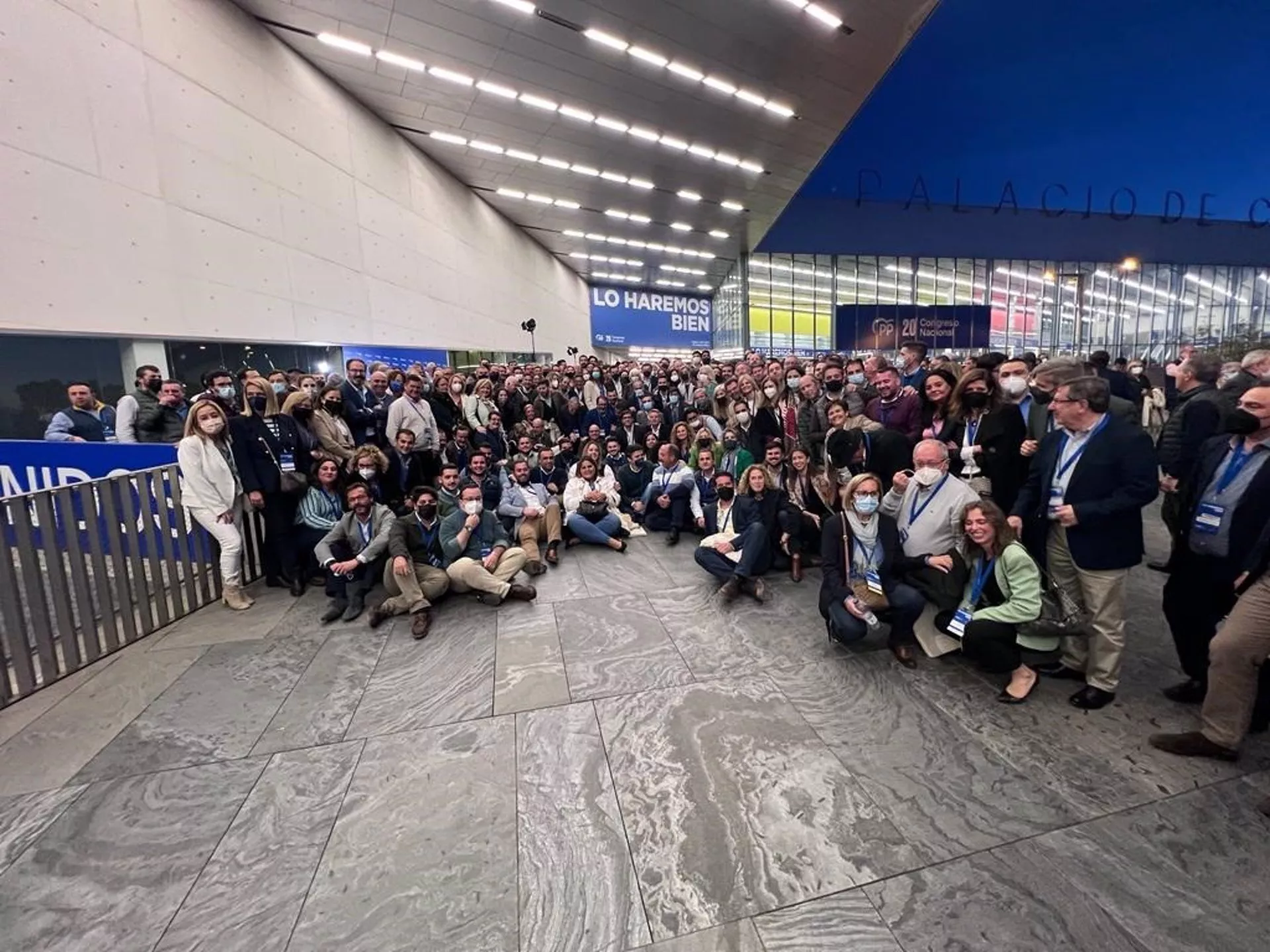 El PP de Cádiz en el XX Congreso Nacional del partido El PP de Cádiz en el XX Congreso Nacional del partido