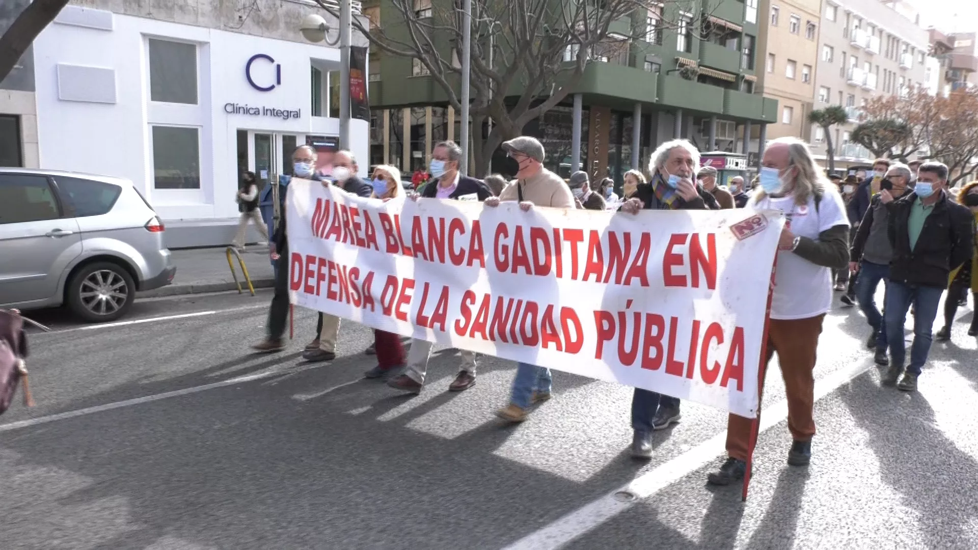 Protesta contra el deterioro de la sanidad pública