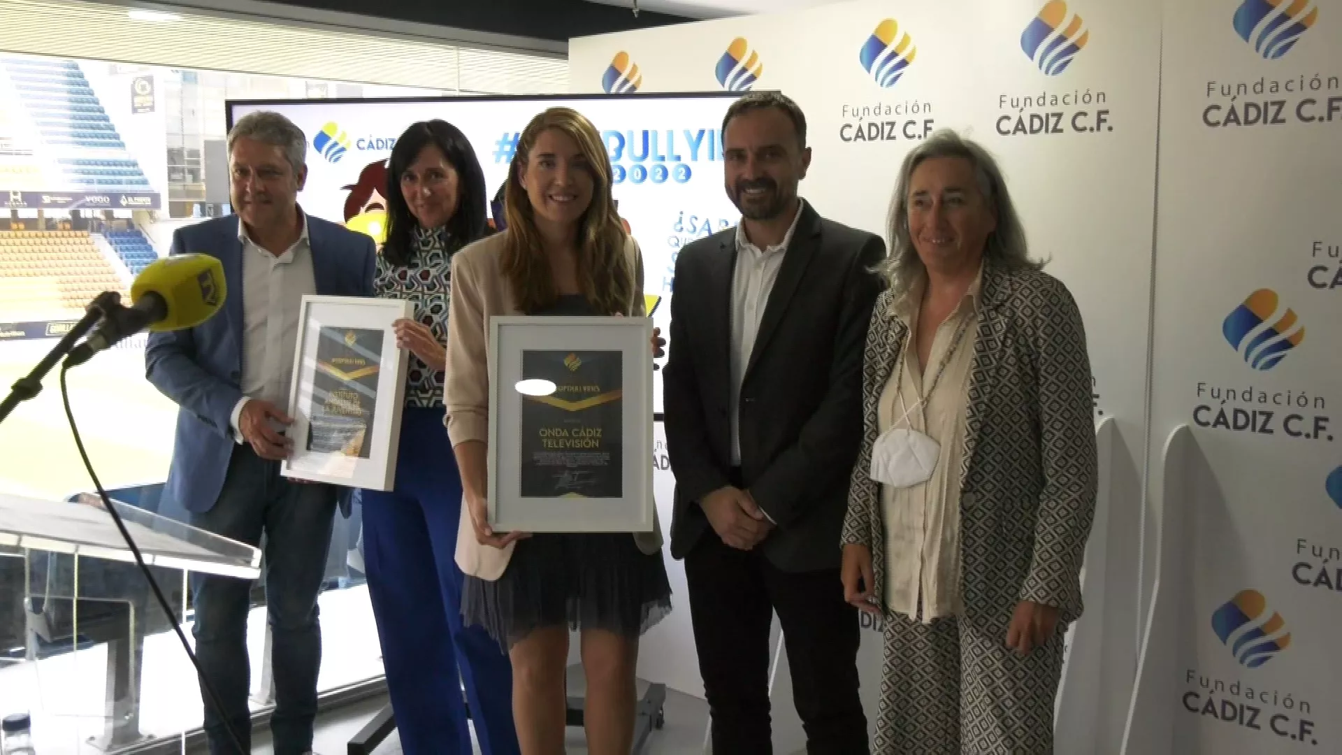 La Fundación del Cádiz premia al programa Miradas de Onda Cádiz 