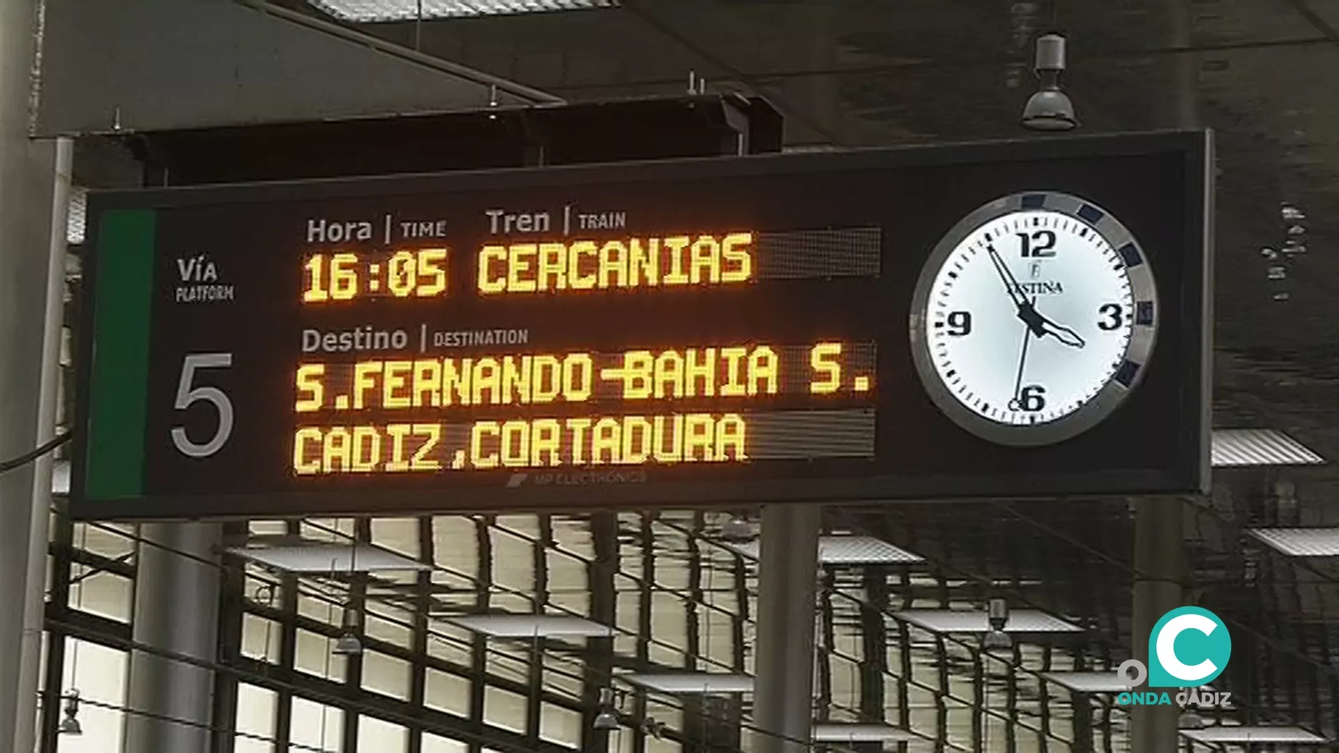 Estación ferroviaria de Cádiz
