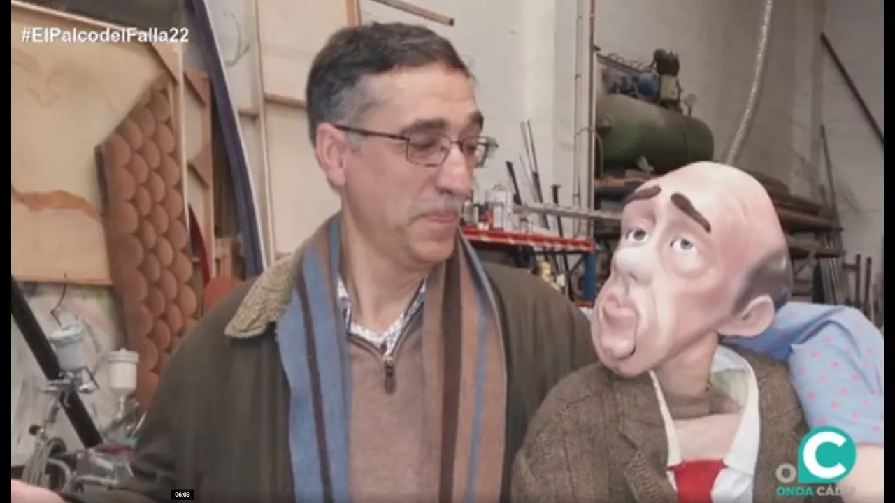Juan Manzorro con Juan del Selu. Juan Manzorro con Juan del Selu.