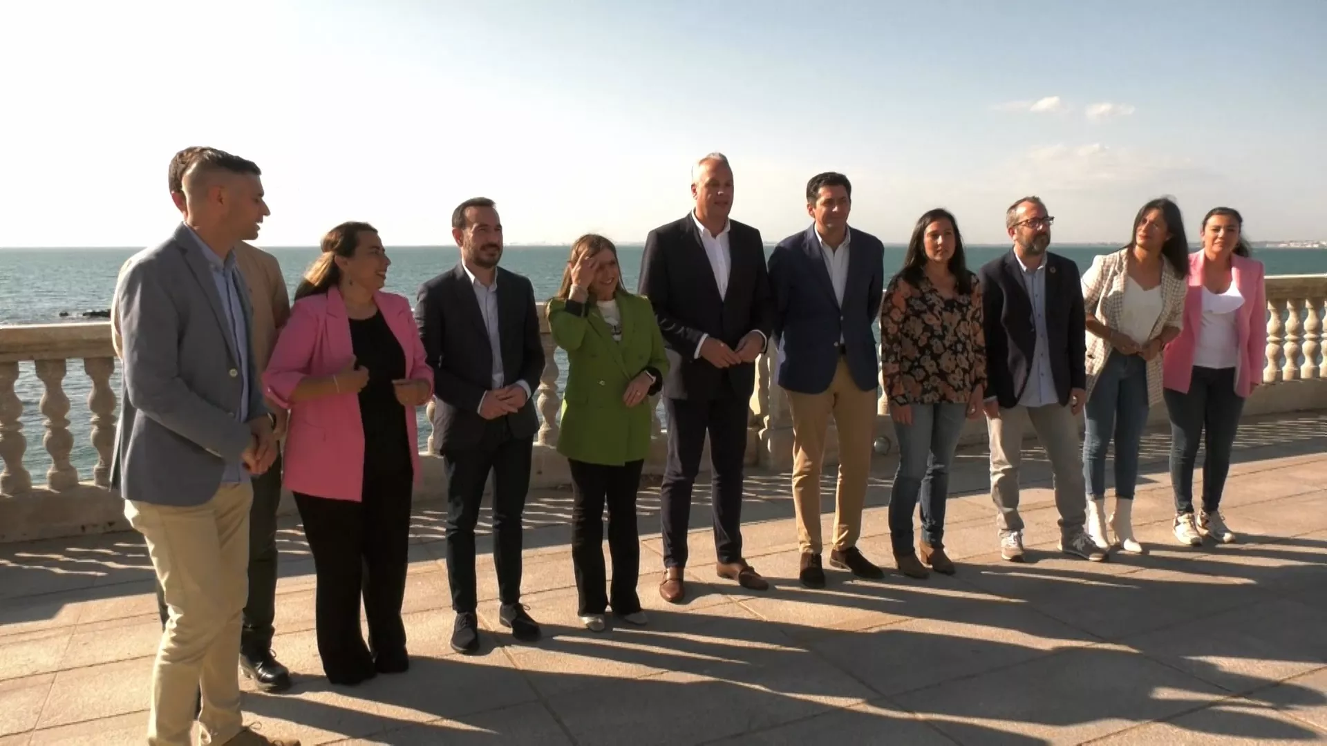 Imagen de la candidatura del PSOE Cádiz el día de su presentación 