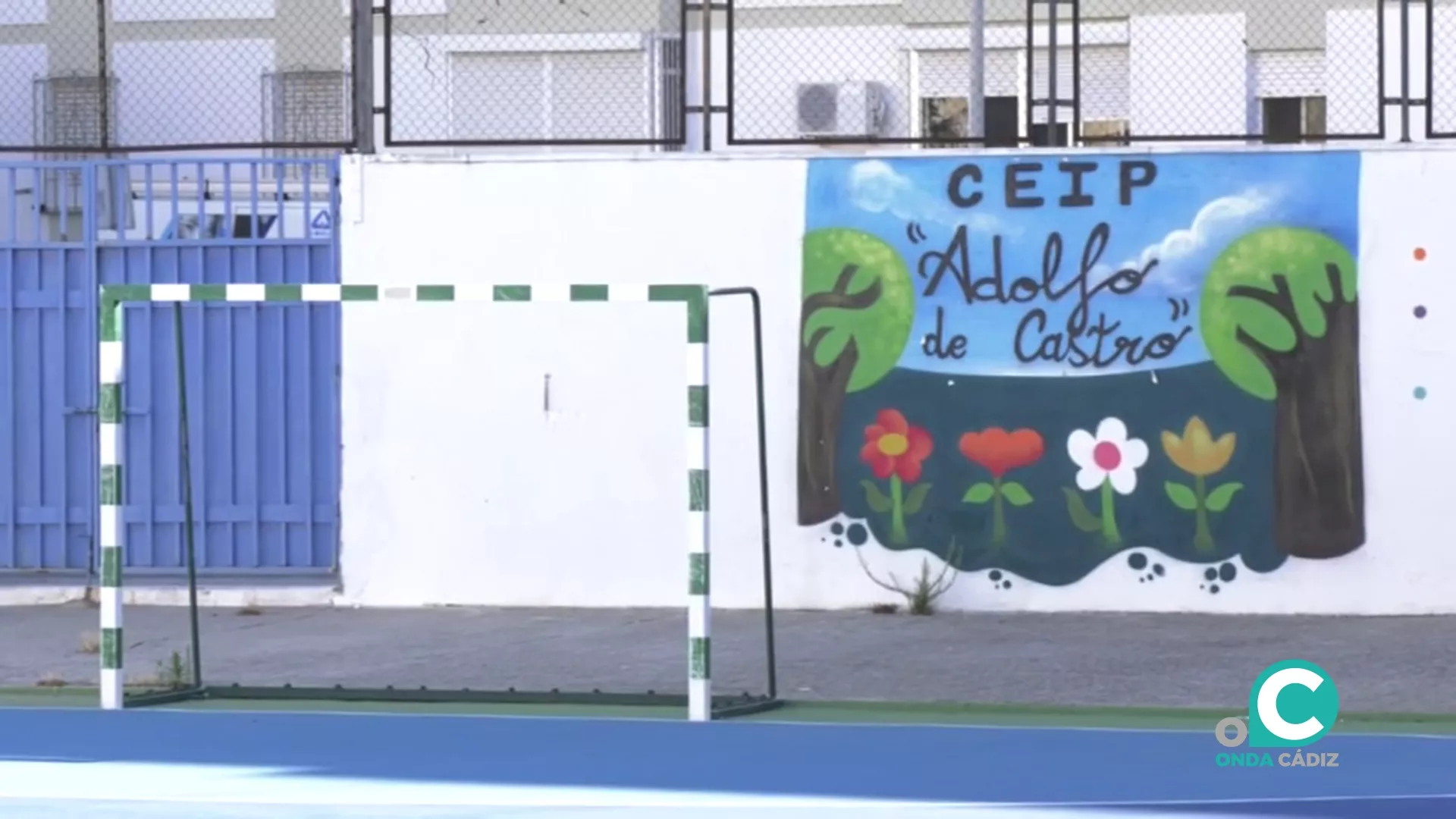 El patio del CEIP Adolfo de Castro