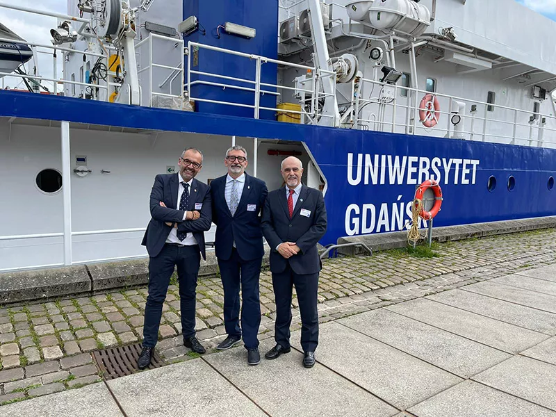 La Universidad de los Mares celebra su Junta de Gobierno en la Universidad de Kiel.