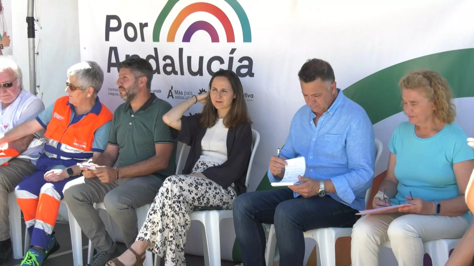 Ione Belarra en el espacio Quiñones en Cádiz 