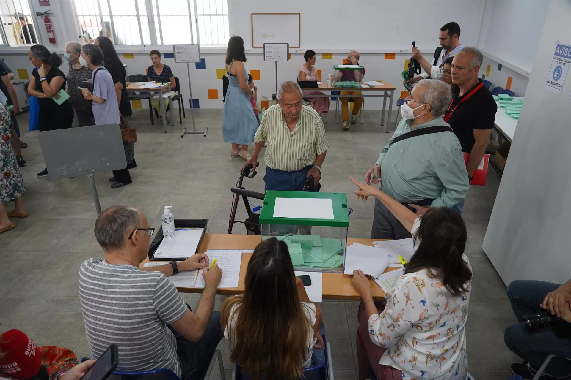 Cádiz es la segunda con menos participación