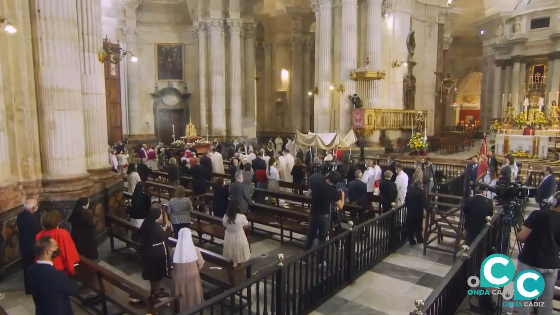 El Corpus lleva dos años sin salir en procesión en Cádiz