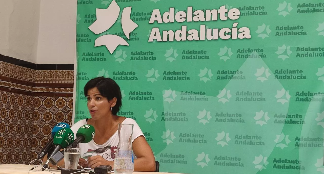 Teresa Rodríguez critica la estructura del nuevo gobierno andaluz 