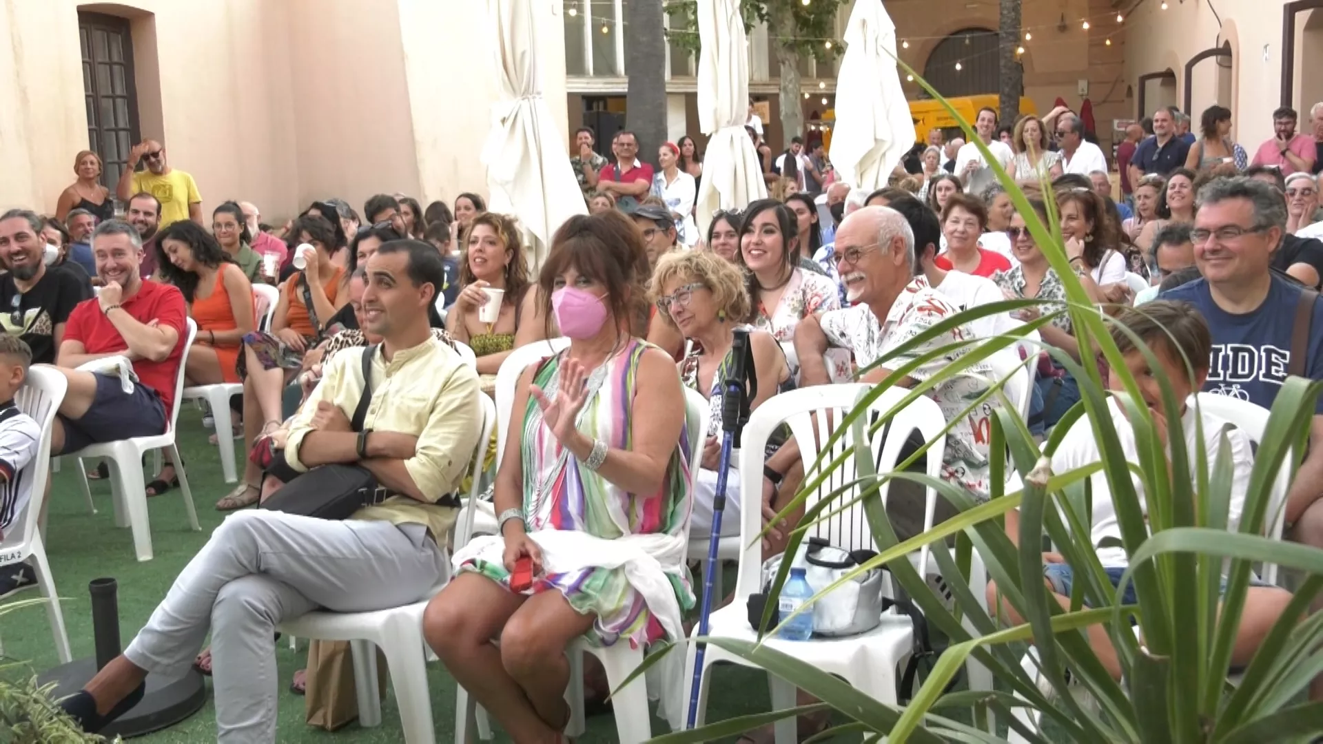 Ambiente de la Feria del Libro de Cádiz 