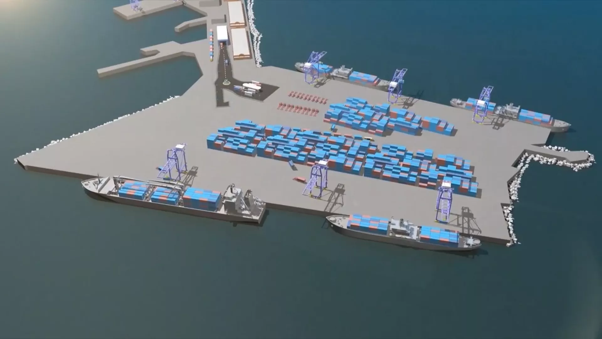 La nueva terminal de contenedores de Cádiz 