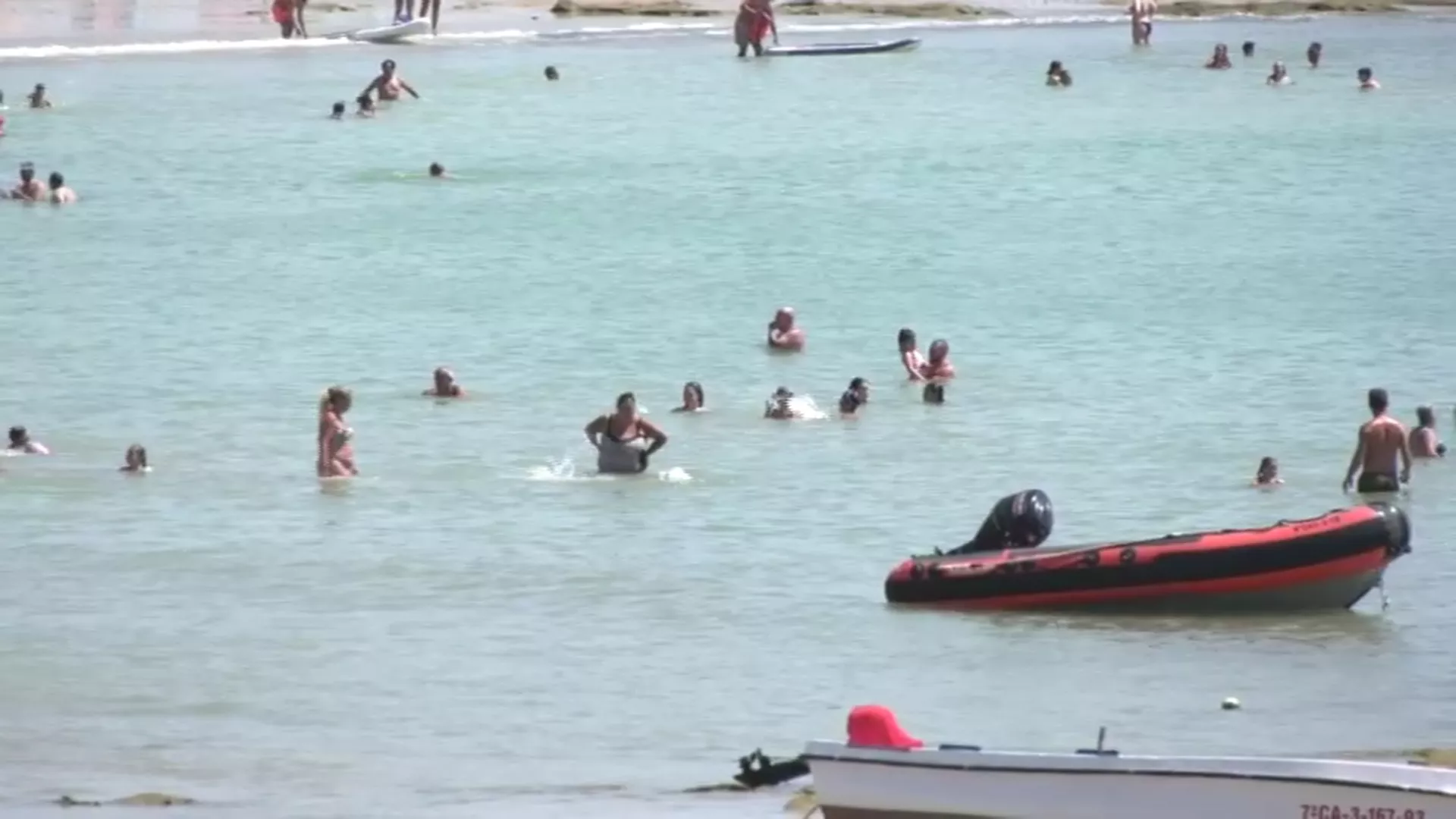 Aguas de baño de la Caleta 