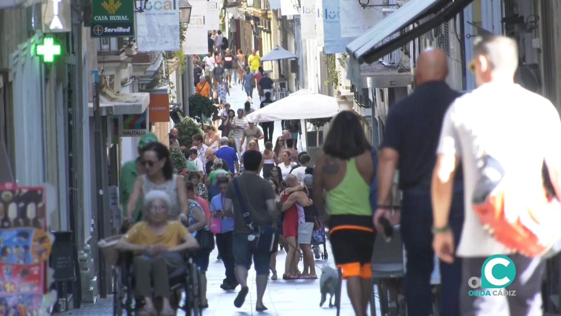 Una de las calles del casco histórico de la ciudad