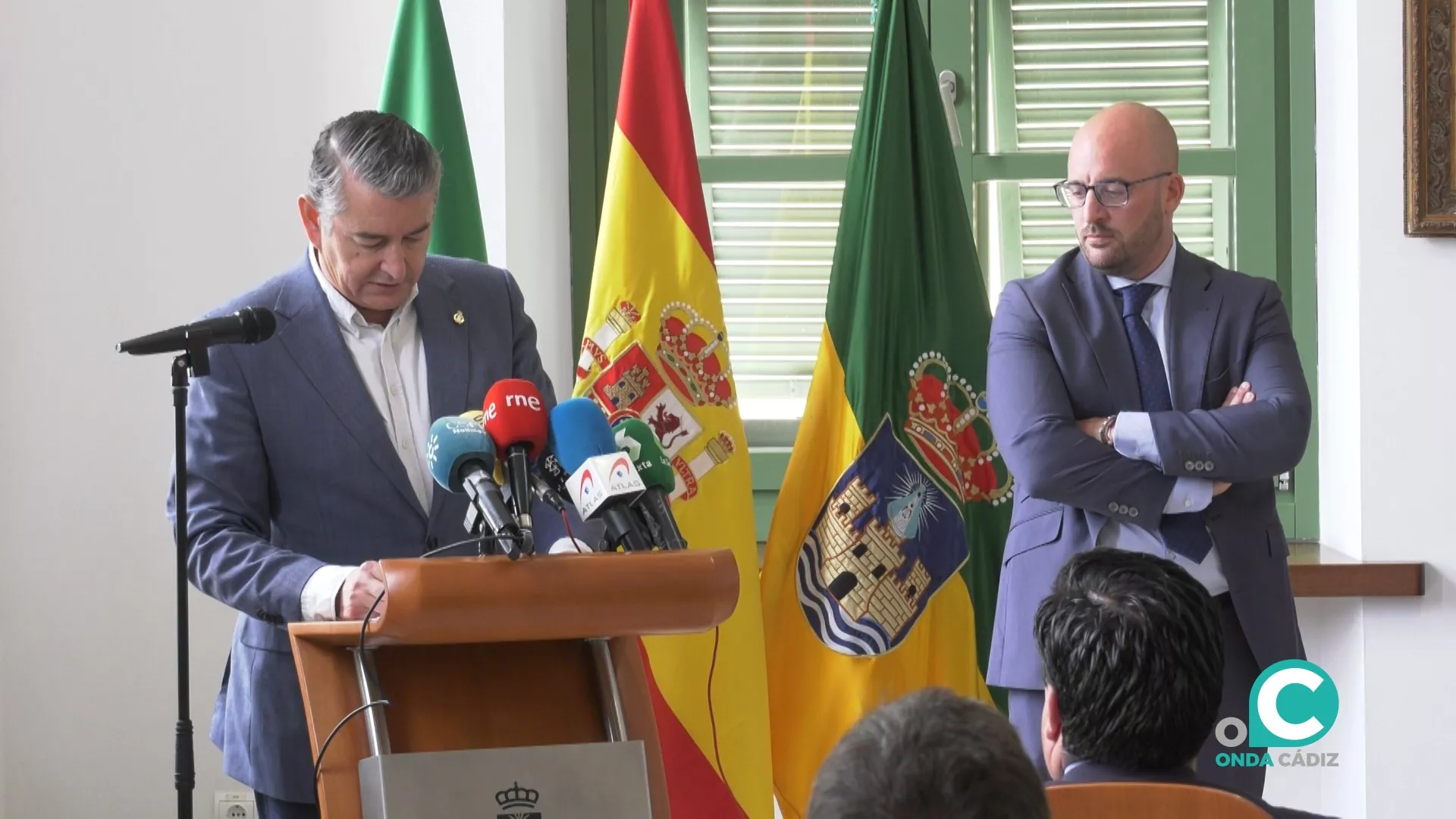 El consejero de presidencia en el Ayuntamiento de El Puerto de Santa María