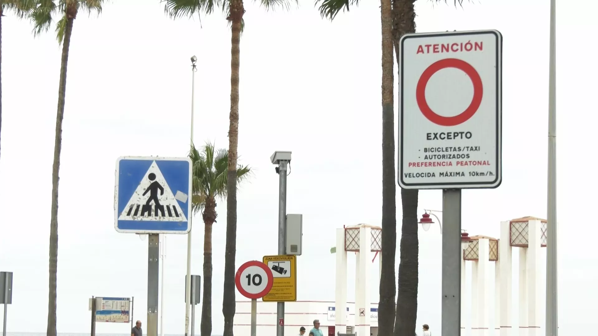 PLACA SEÑAL ZONA VIDEOVIGILADA