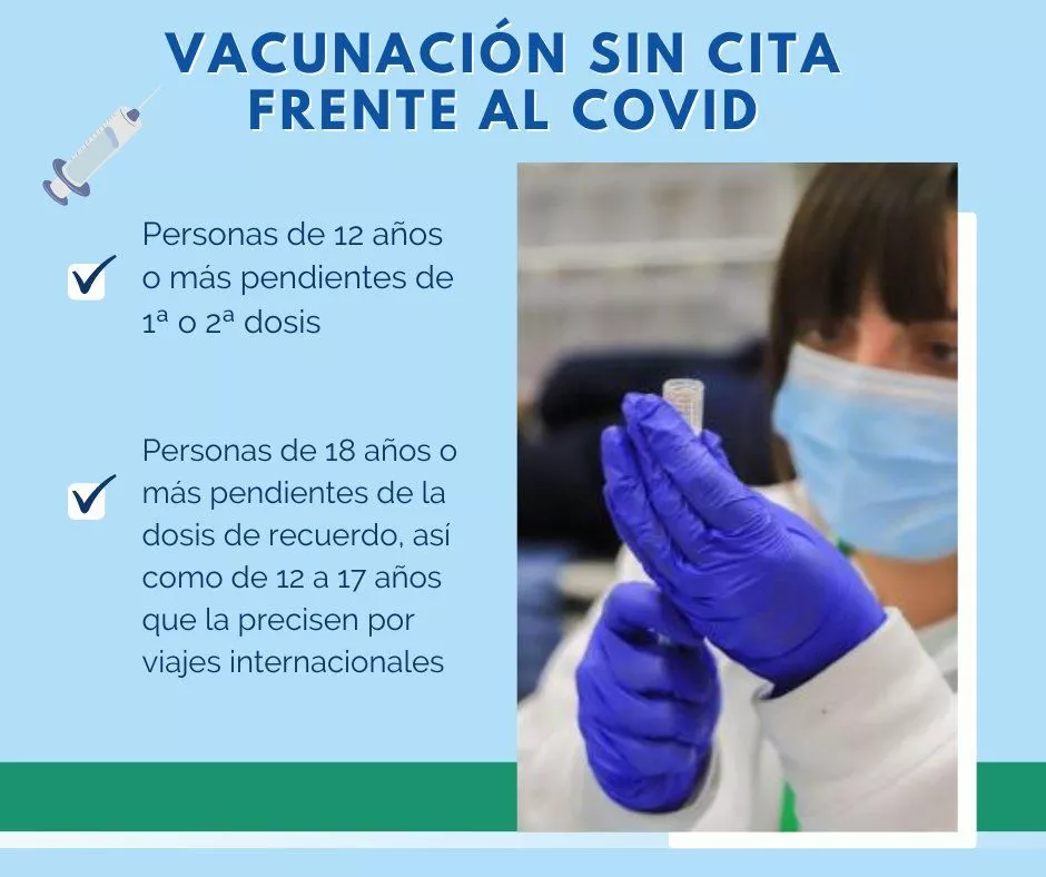 En vacaciones también dispones de puntos de vacunación