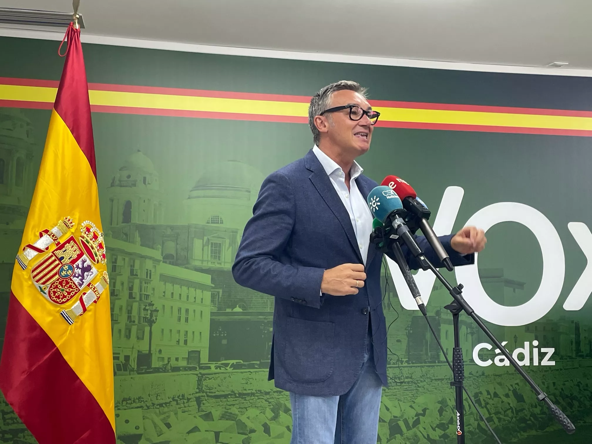 Manuel Gavira, Portavoz de Vox en el Parlamento andaluz