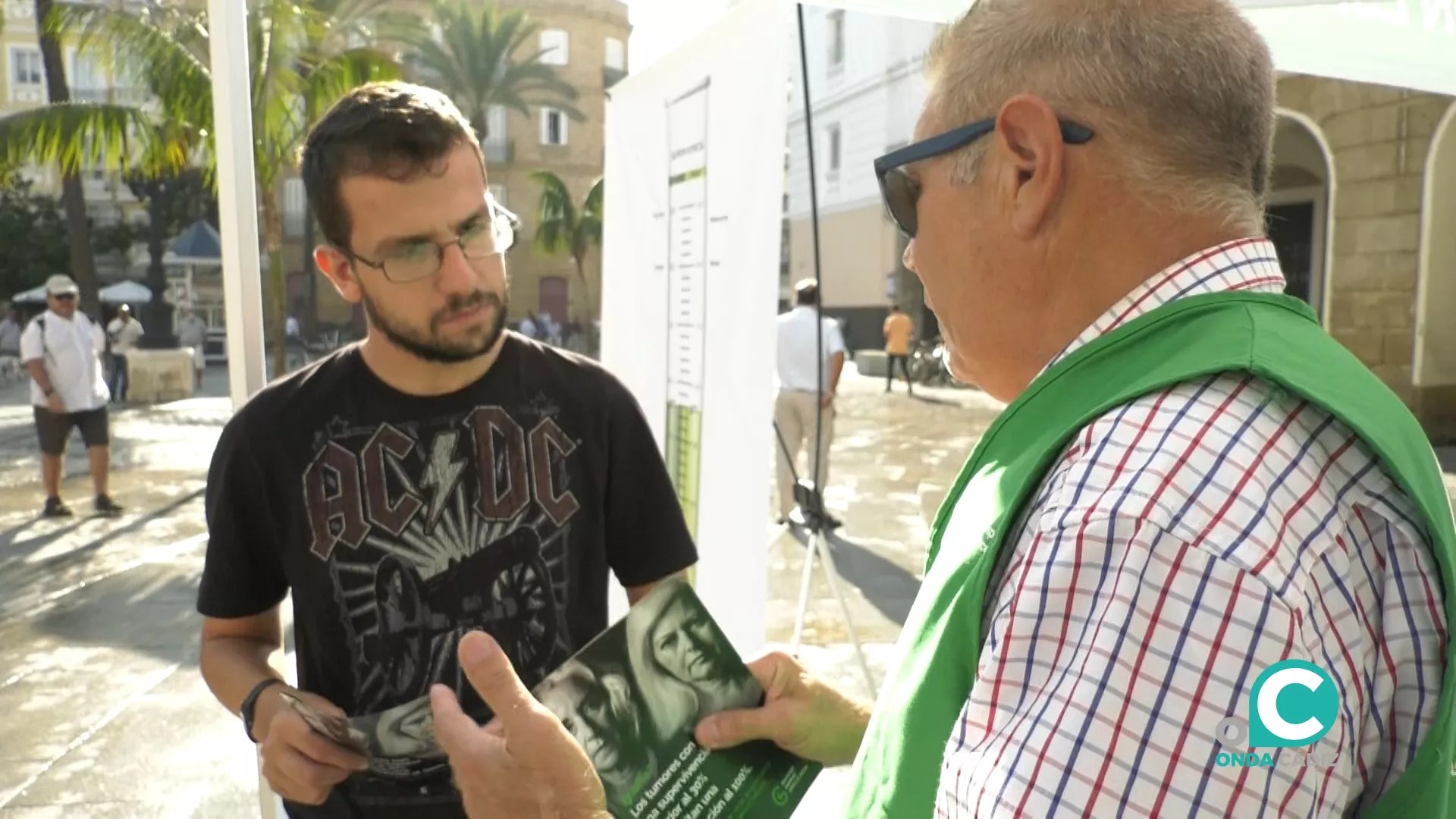 En la capital se ha instalado una mesa informativa en la plaza de San Juan de Dios