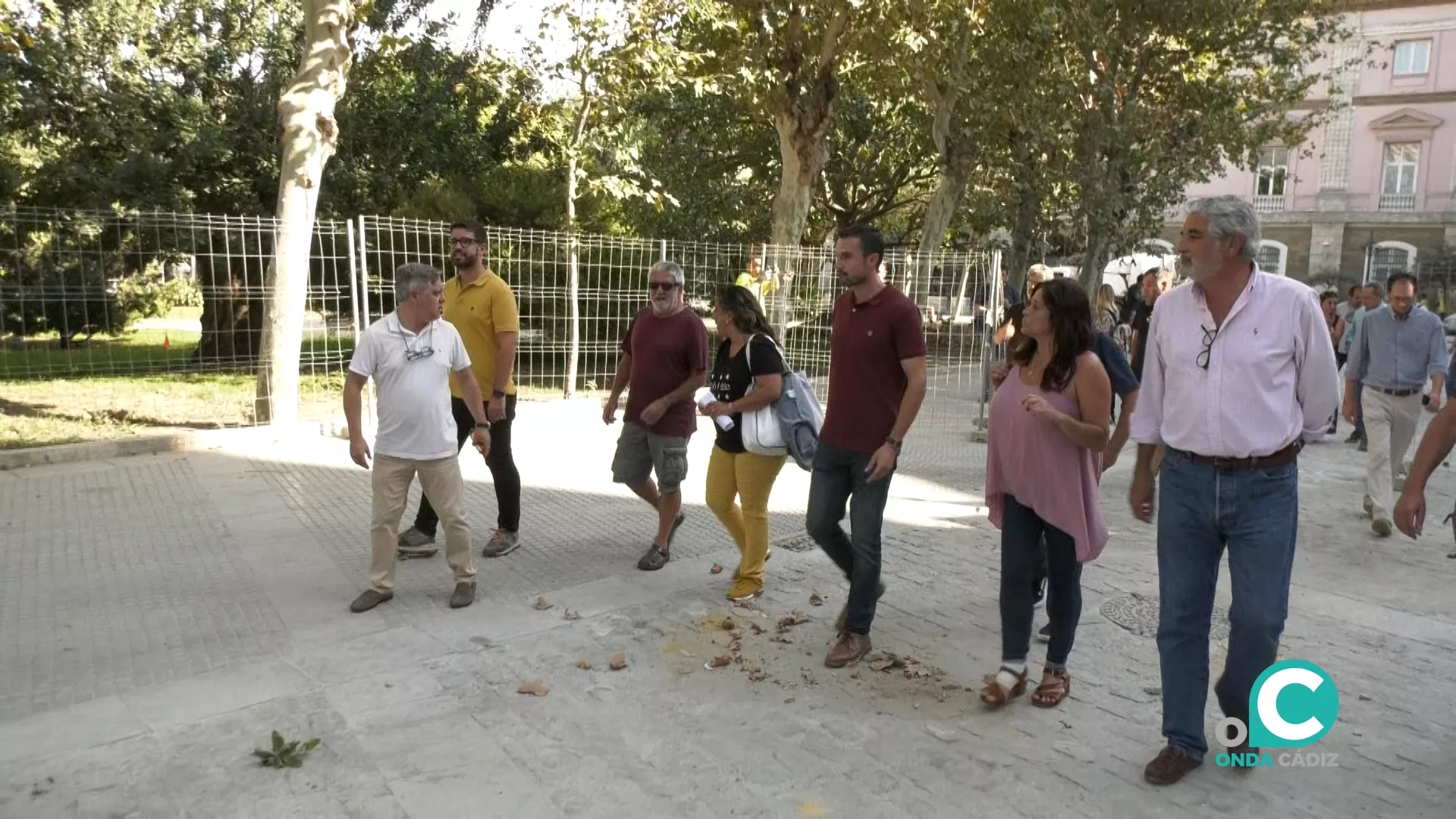 Visita a plaza España