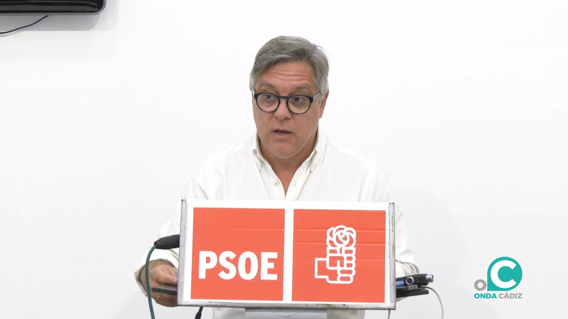El portavoz del Grupo Municipal Socialista, Óscar Torres 